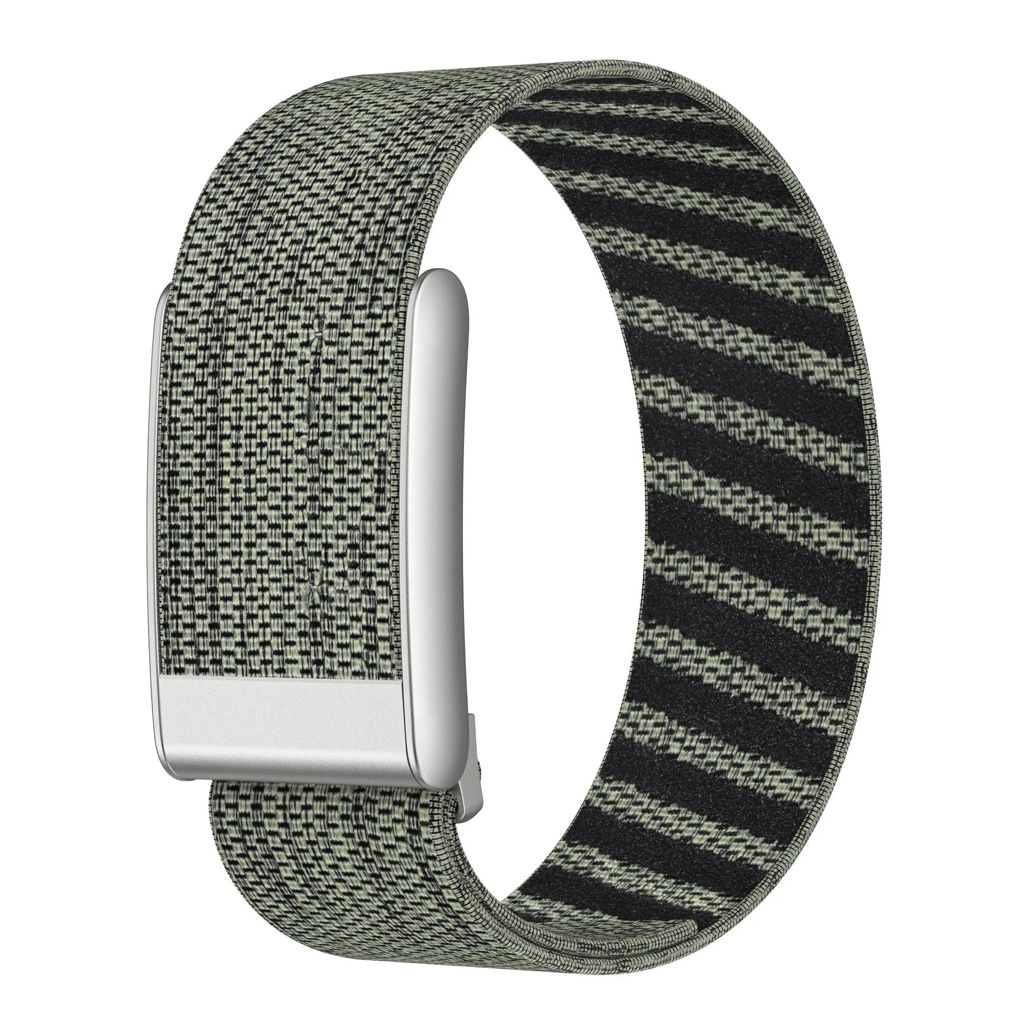 Correa nylon compatible con Whoop MG (gris-verde)