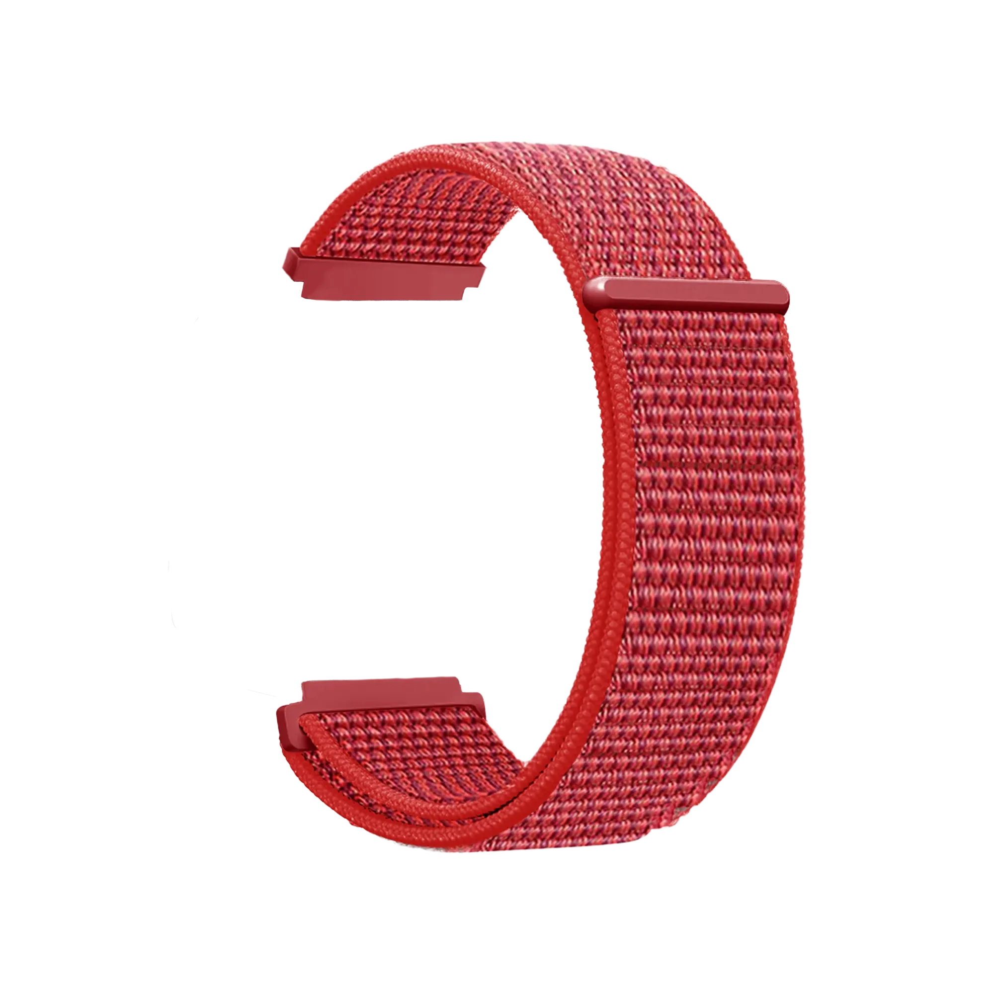 Fitbit Versa 3 Nylon Strap (Red)