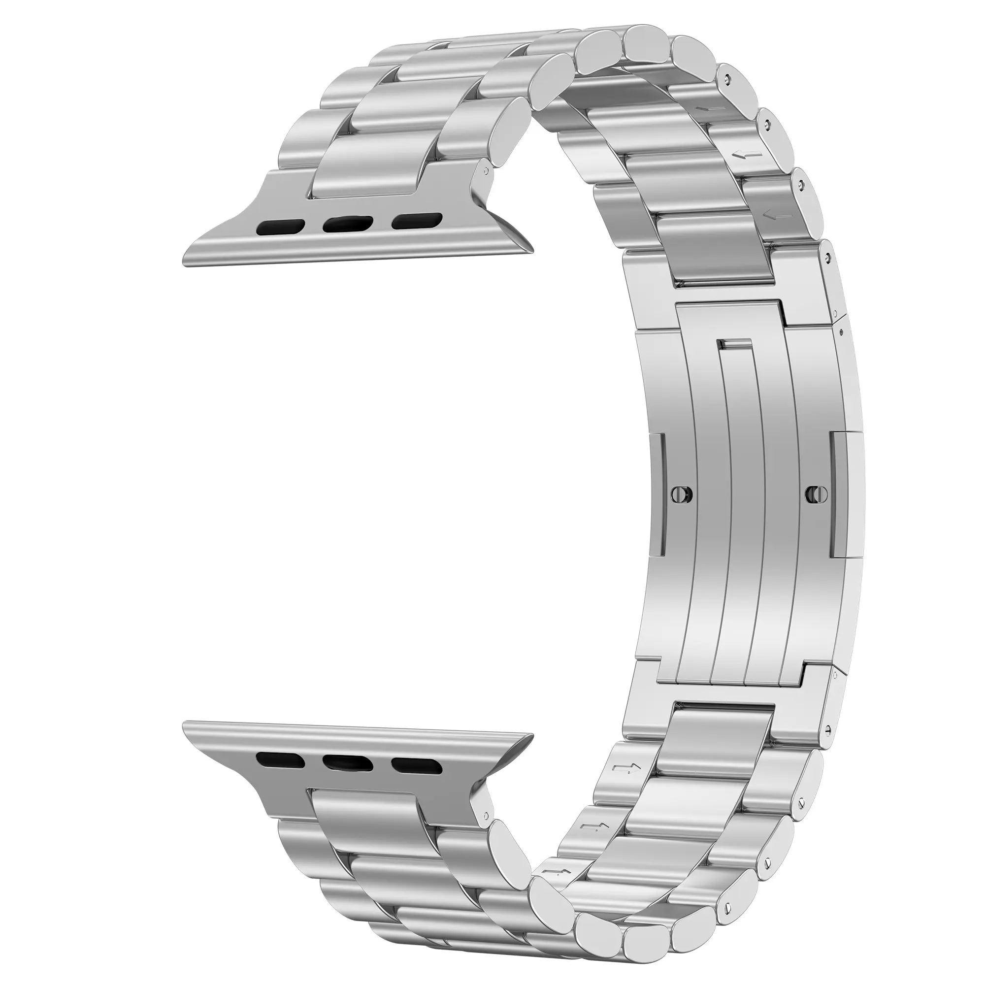 Correa acero refinado Apple Watch (plata)