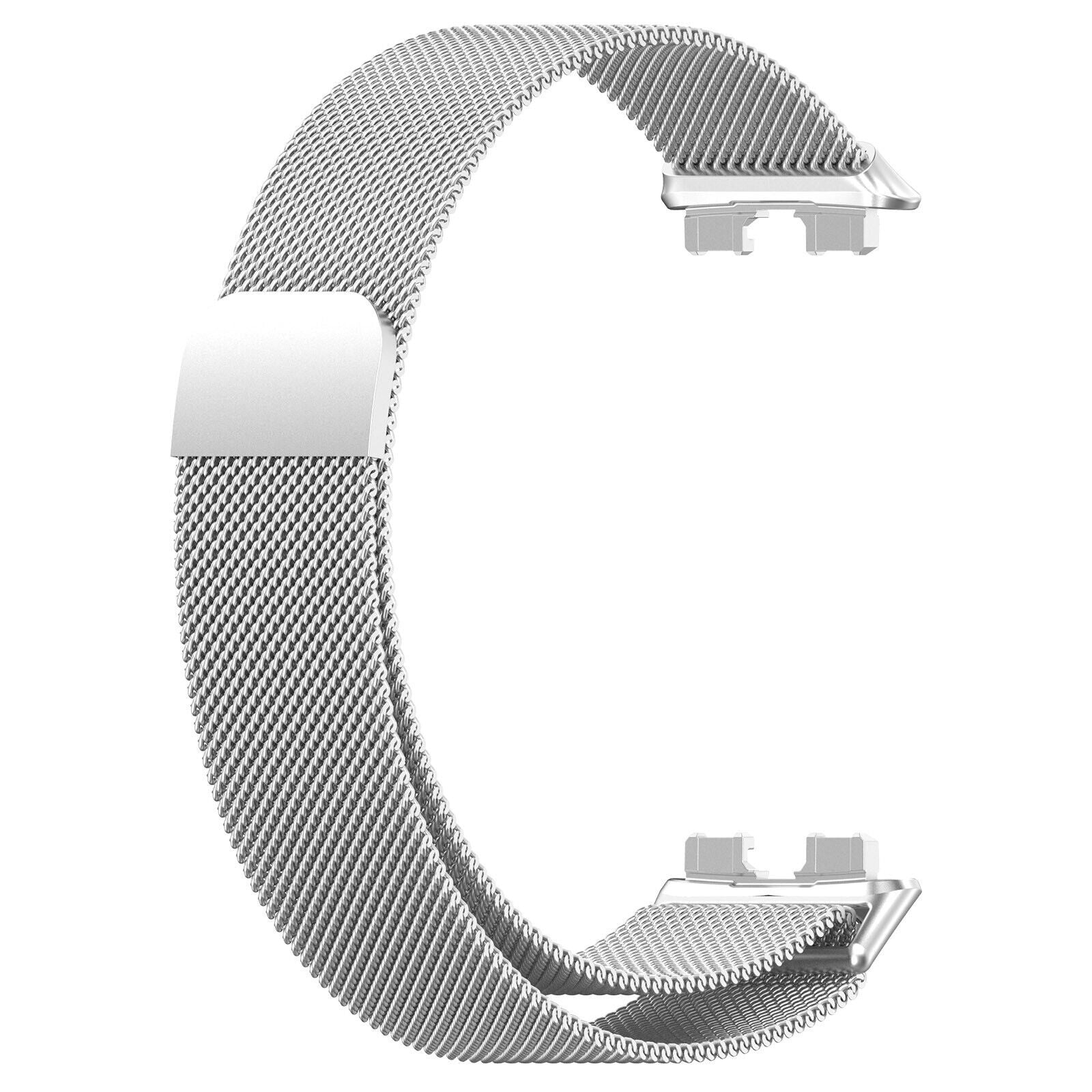 Correa milanesa Huawei Band 10 (plata)