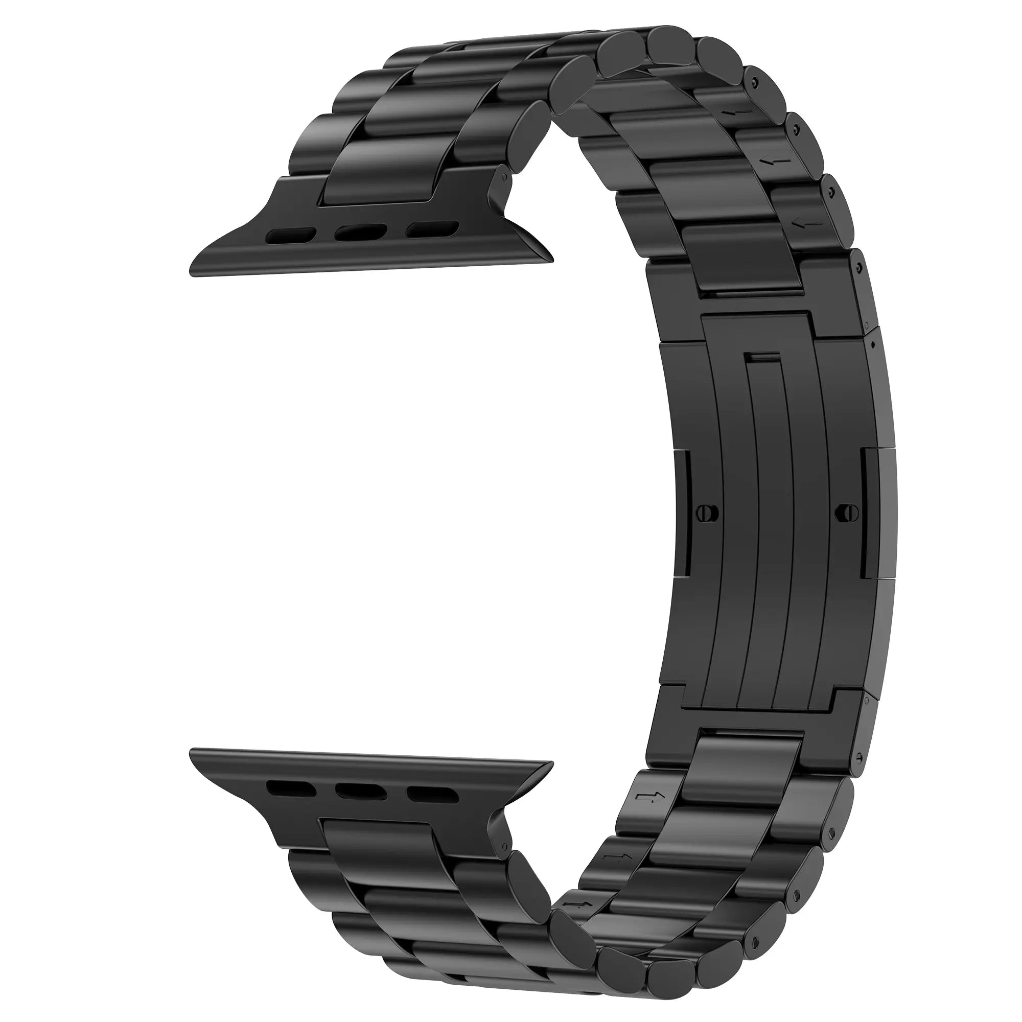 Correa acero refinado Apple Watch (negro)
