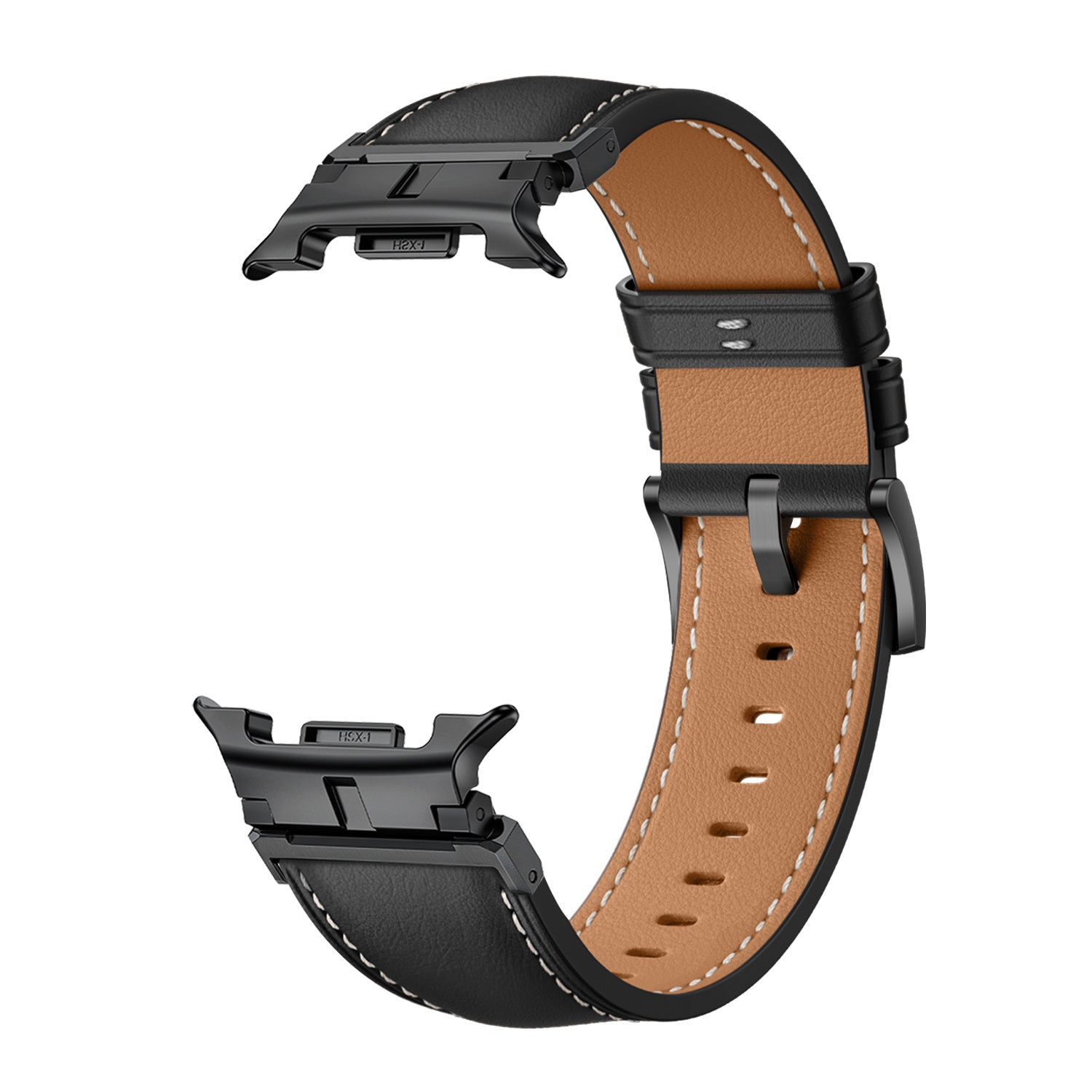 Correa cuero Premium Samsung Galaxy Watch 8 Classic (negro)