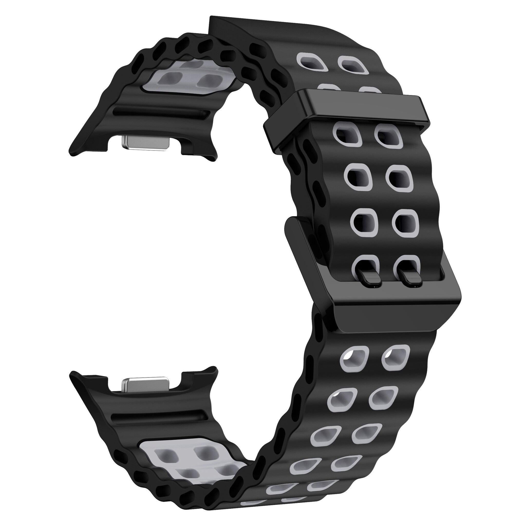 Correa Ocean Samsung Galaxy Watch 9 - 44mm (negro/gris)