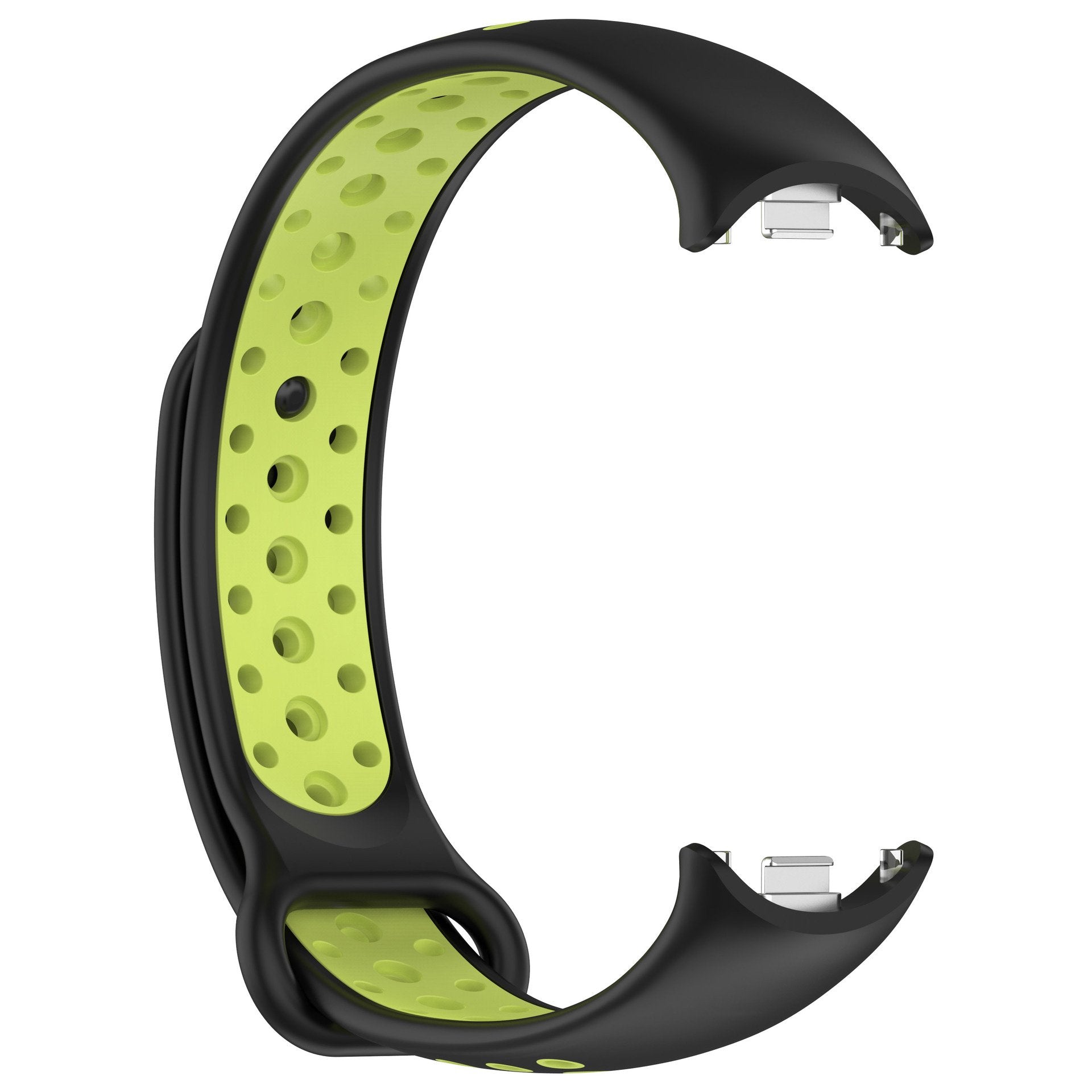 Correa deportiva Xiaomi Smart Band 10 (negro/lima)