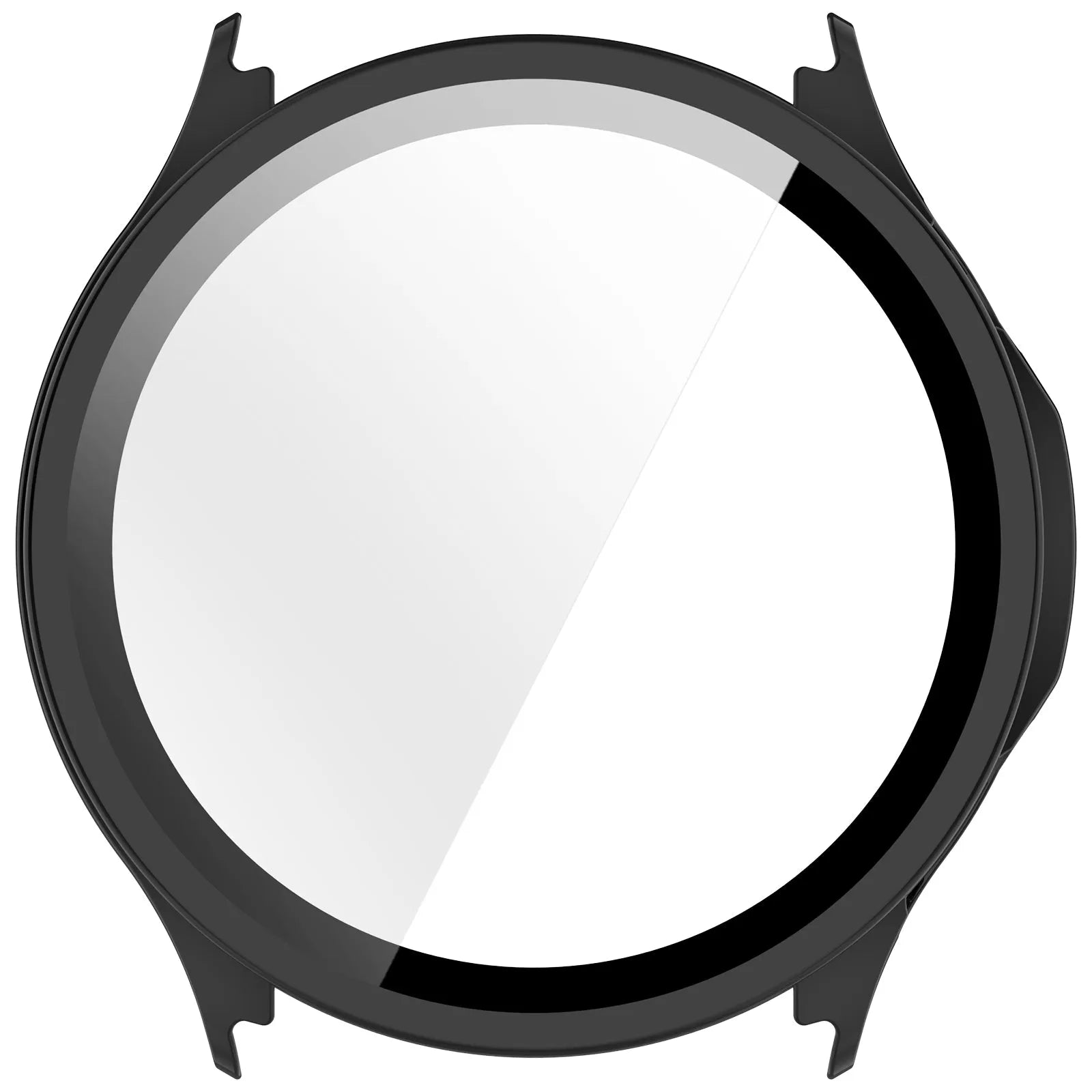 Oppo Watch S Protector de pantalla de vidrio templado (negro)
