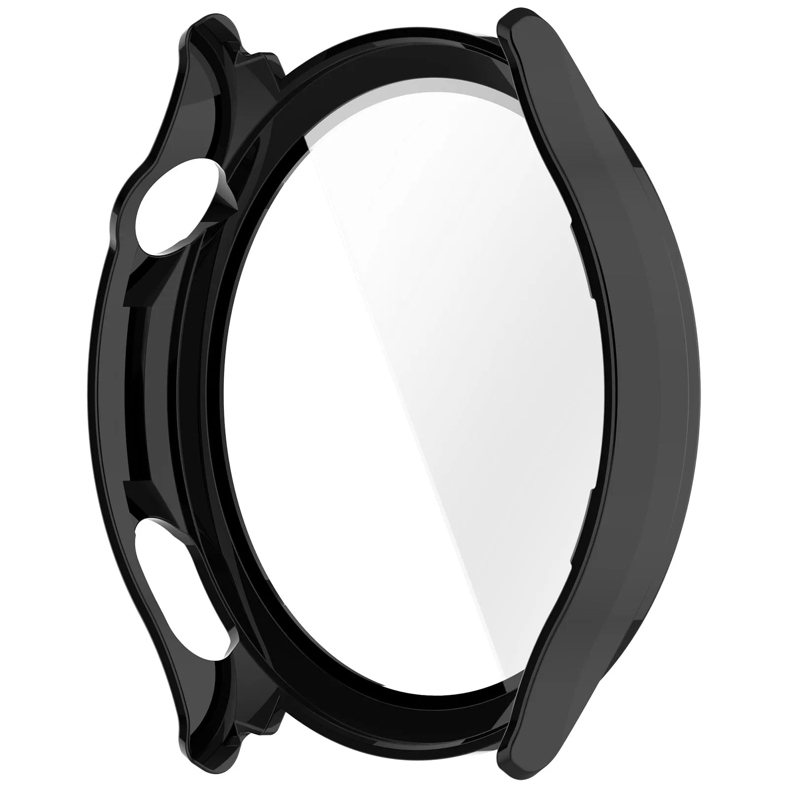 Oppo Watch S Protector de pantalla de vidrio templado (negro)