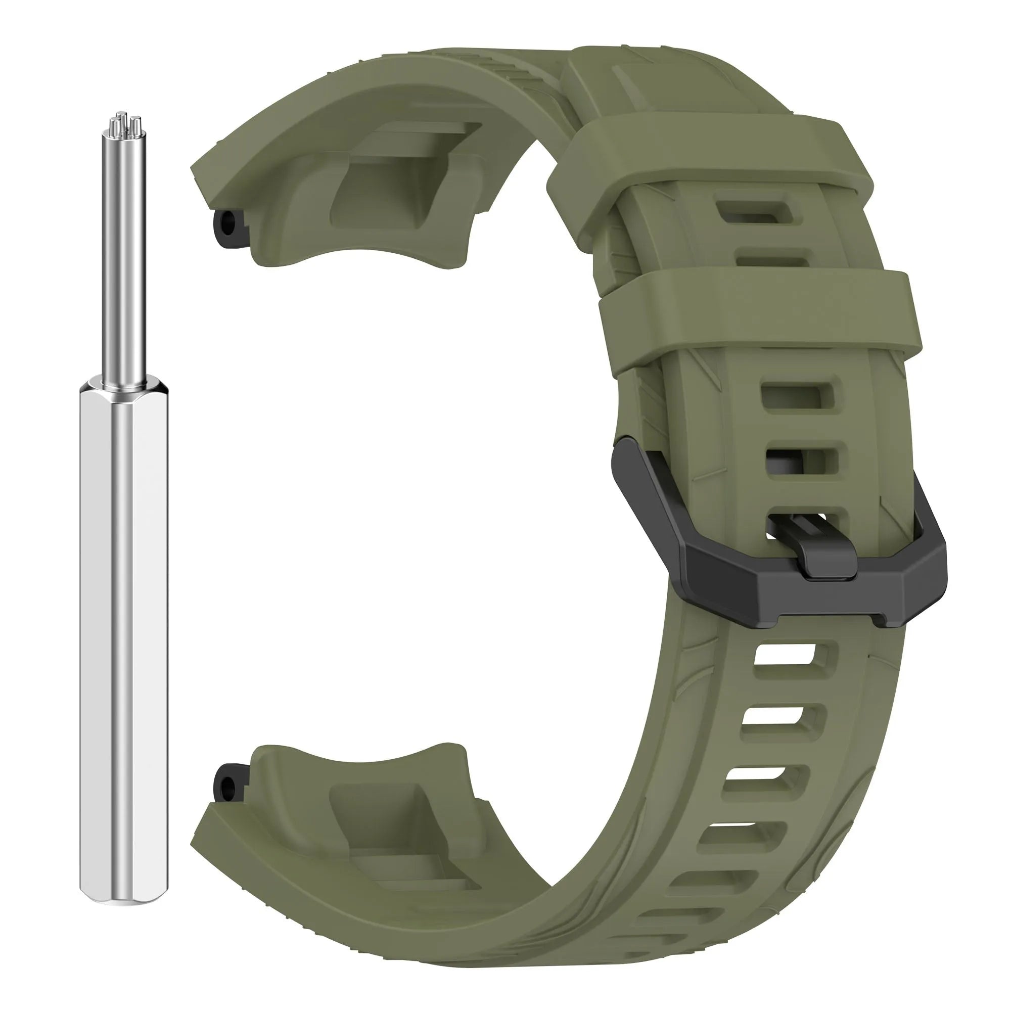 Correa silicona Amazfit T-Rex 3 (verde oscuro)