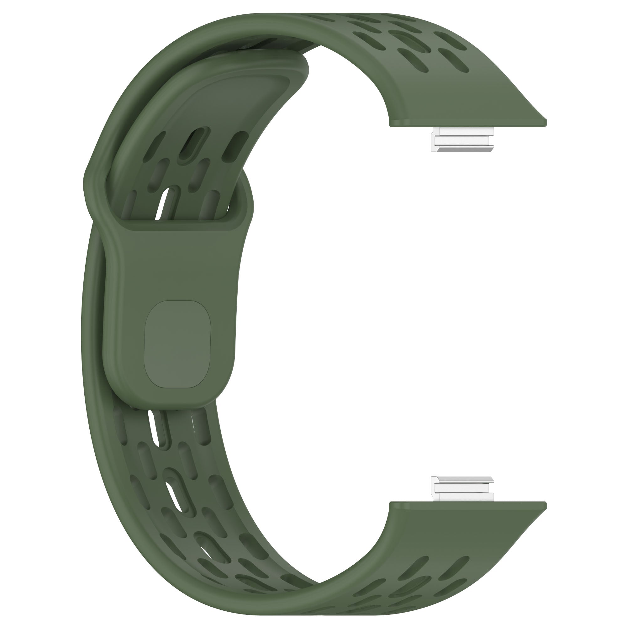 Correa air silicona Huawei Watch Fit 5 Pro (verde oscuro)