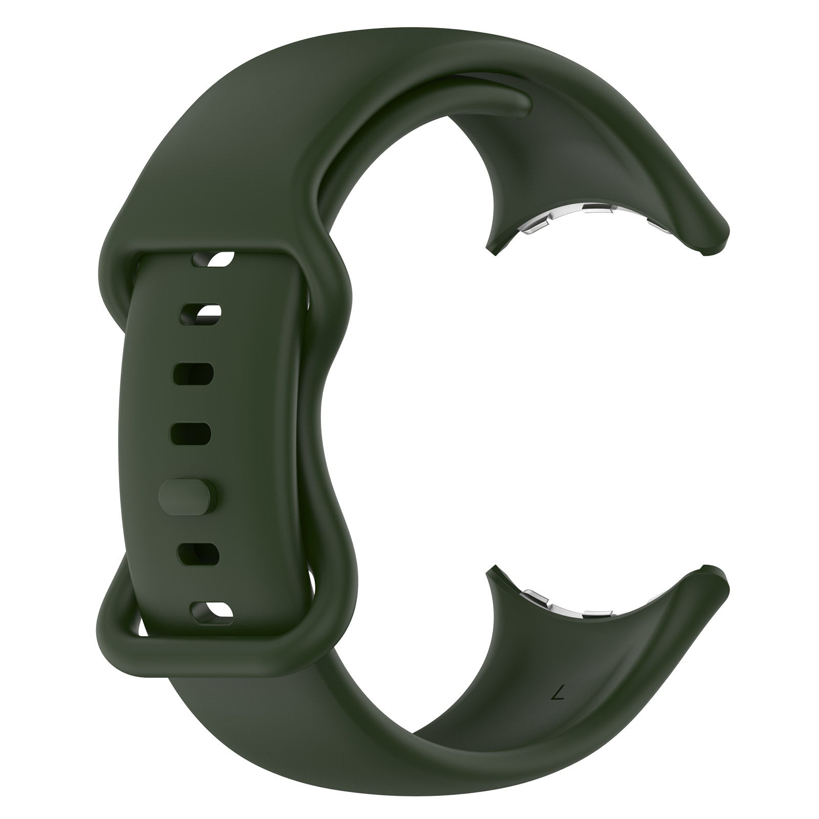 Correa silicona clásica Google Pixel Watch 4 - 45mm (verde oscuro)