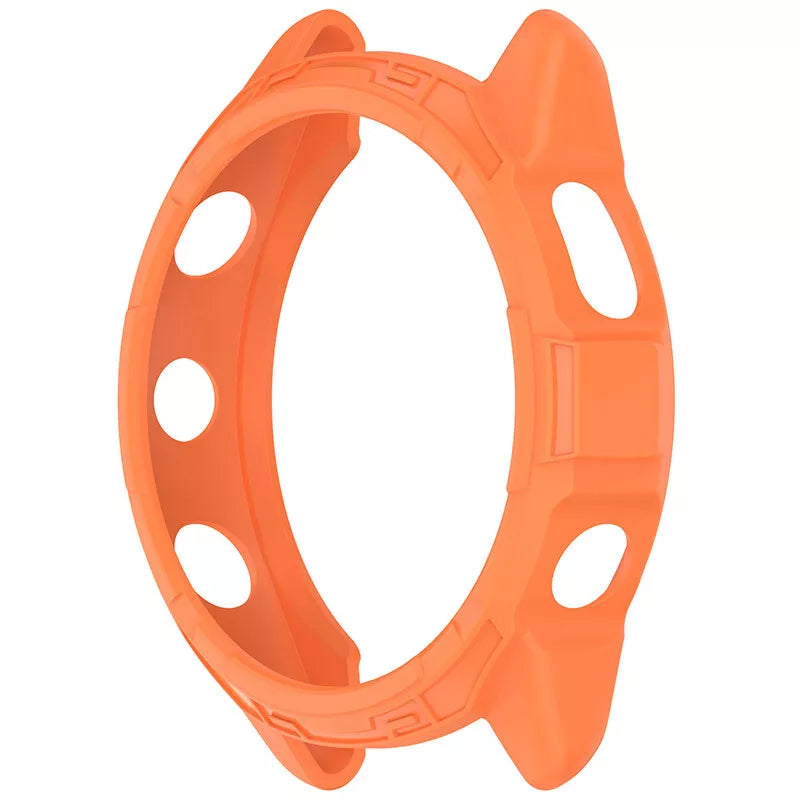 Funda TPU robusta Garmin Forerunner 265 (naranja)