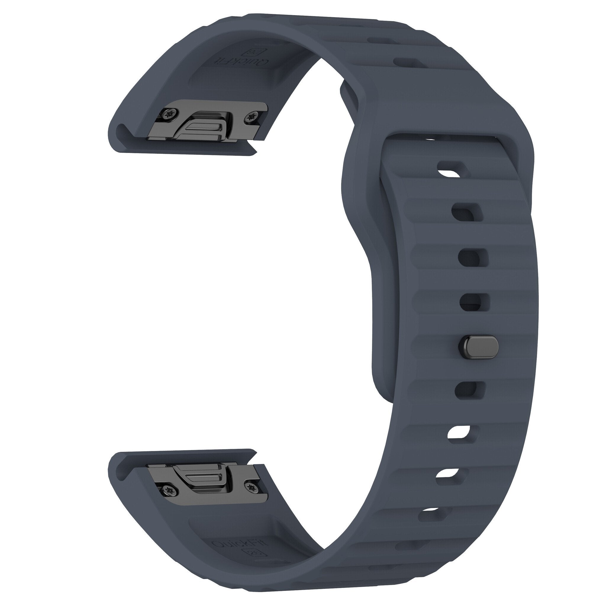 Garmin Fenix 8 Pro - 51mm Outdoor Silicone Strap (Greyblue)