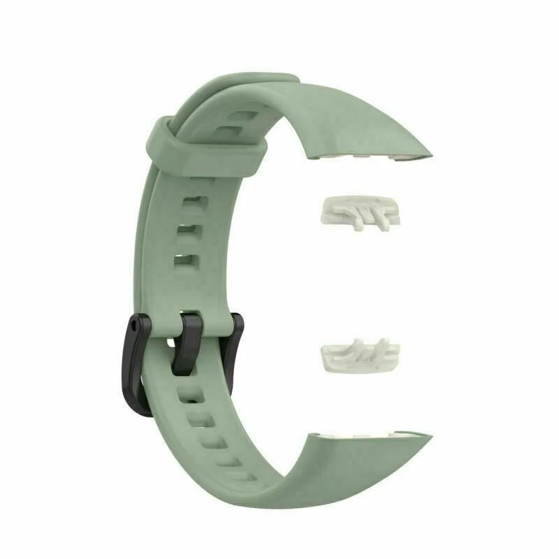 Silicone Strap, light green, without a watch, 3/4 front view