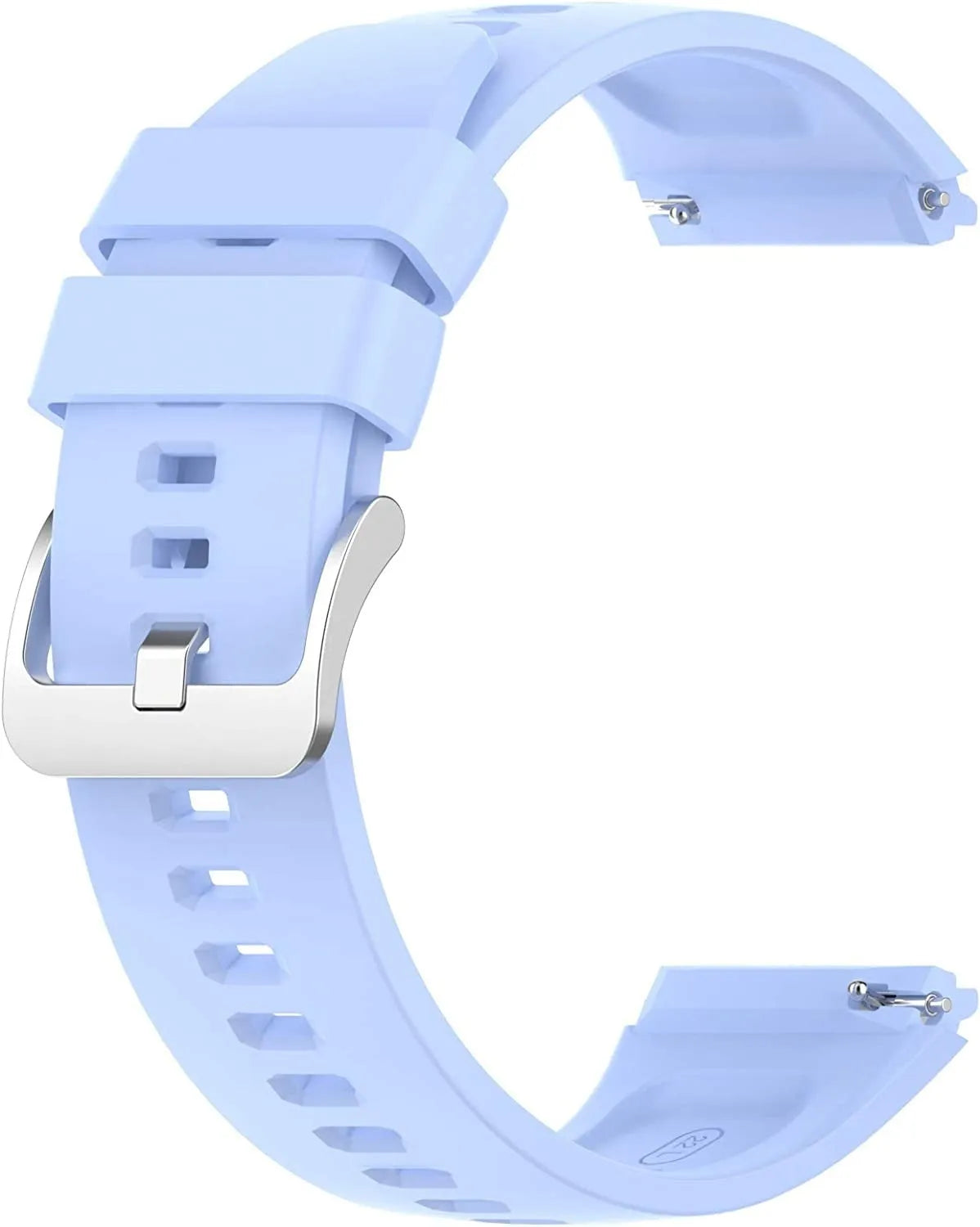 Silicone Strap, without a watch, 3/4 front view