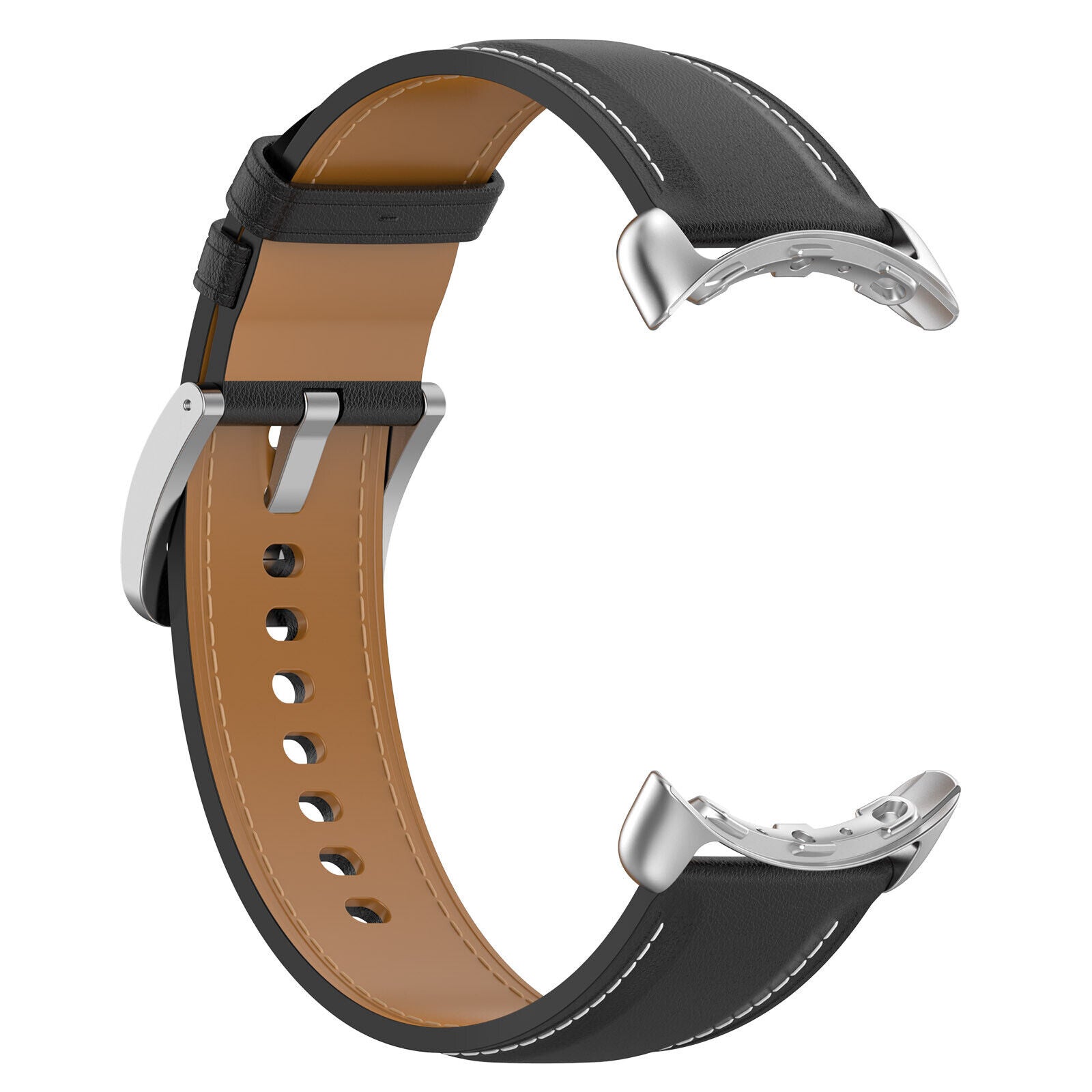 Correa cuero Google Pixel Watch 4 - 41mm (negro)