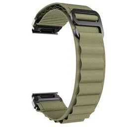 Alpine Nylon Strap, without a watch, 3/4 front view