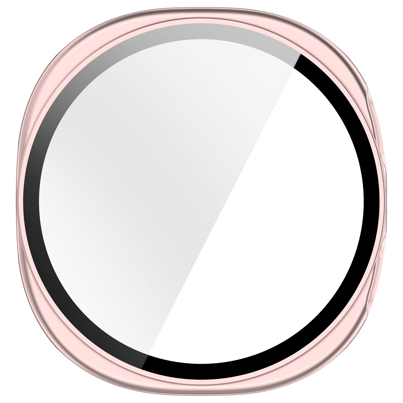 Funda con vidrio Samsung Galaxy Watch 8 - 40mm / 9 - 40mm (rosa)