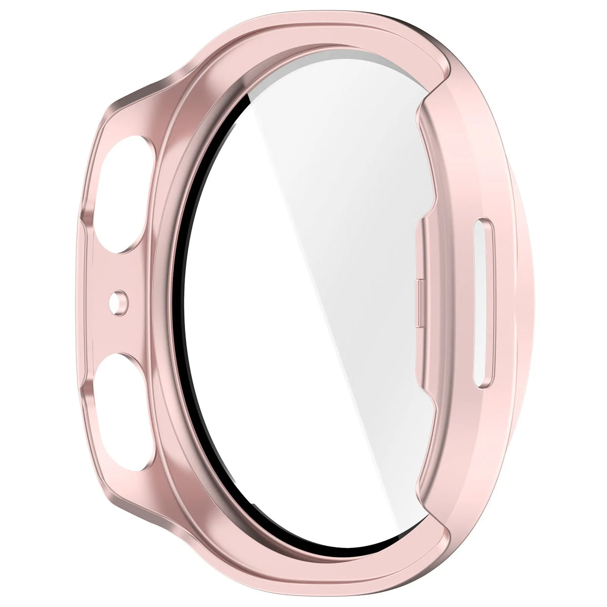 Funda con vidrio Samsung Galaxy Watch 8 - 40mm / 9 - 40mm (rosa)