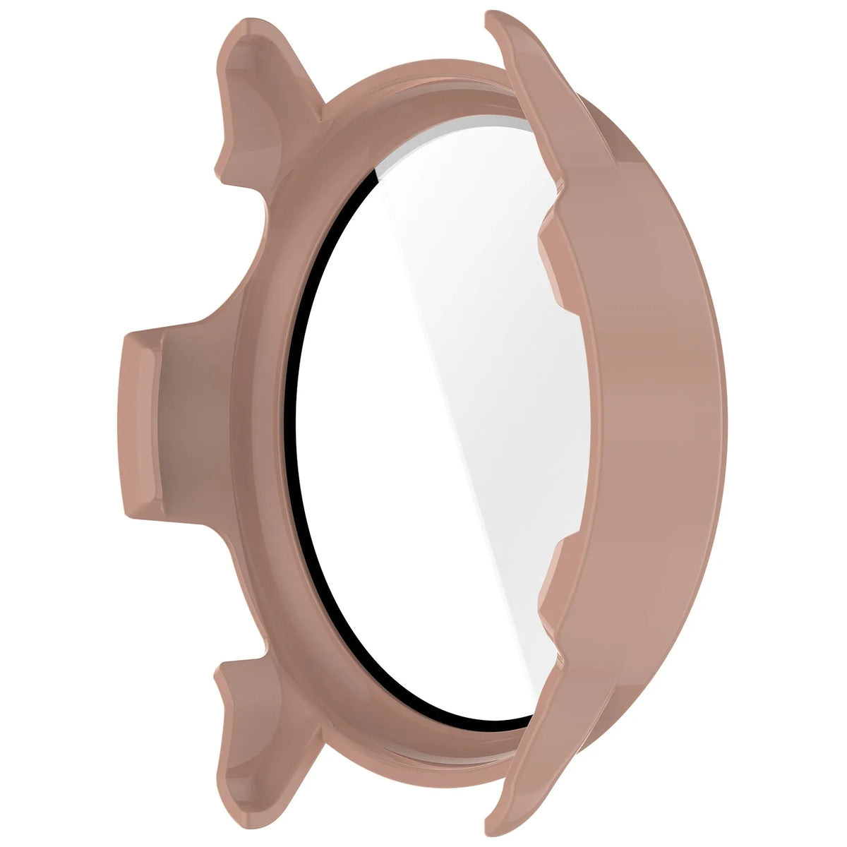 Funda rígida con vidrio Garmin Vivoactive 6 (rosa)