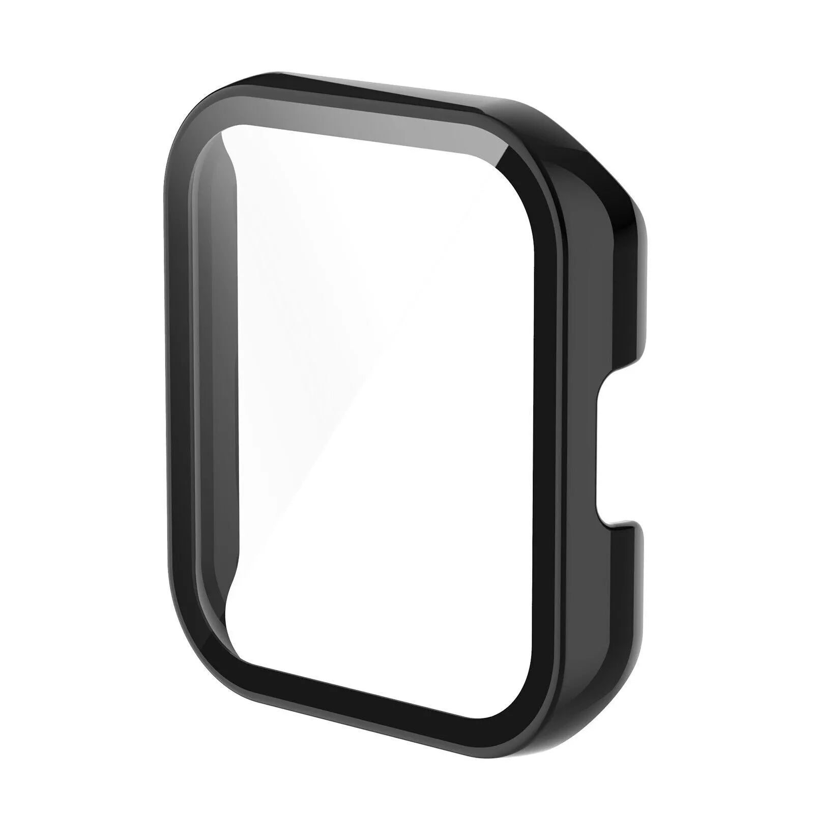 Funda rígida Realme Watch 2 Pro con cristal (negro)