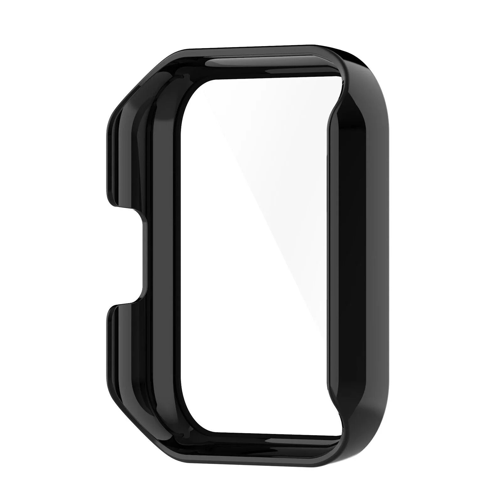 Funda rígida Realme Watch 2 Pro con cristal (negro)