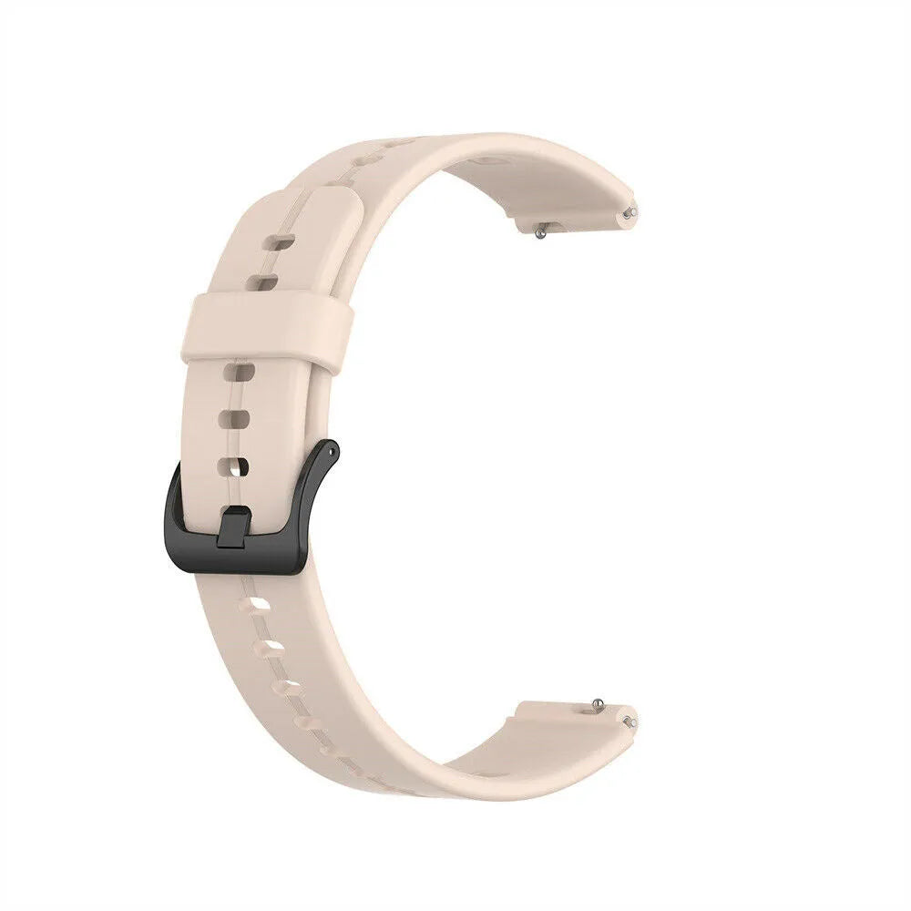 Silicone Strap, without a watch, 3/4 front view