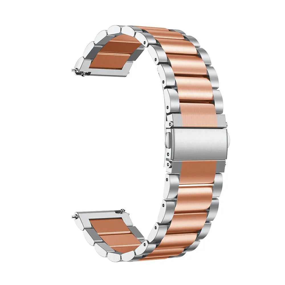 Correa acero Garmin Forerunner 70 (plata/oro rosa)