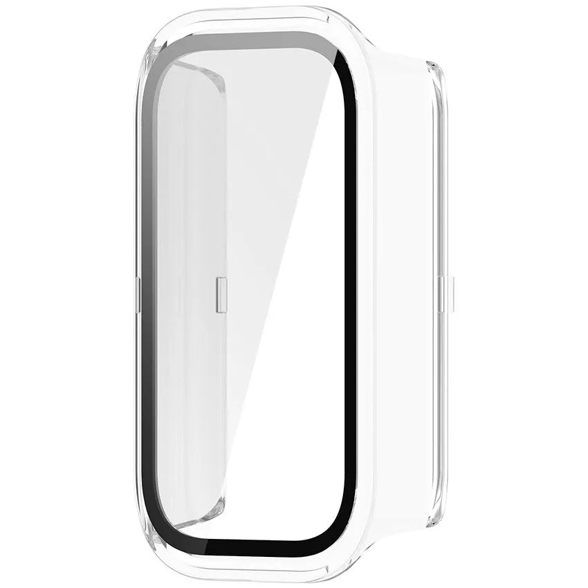 Funda rígida con cristal Xiaomi Smart Band 9 Active (transparente)