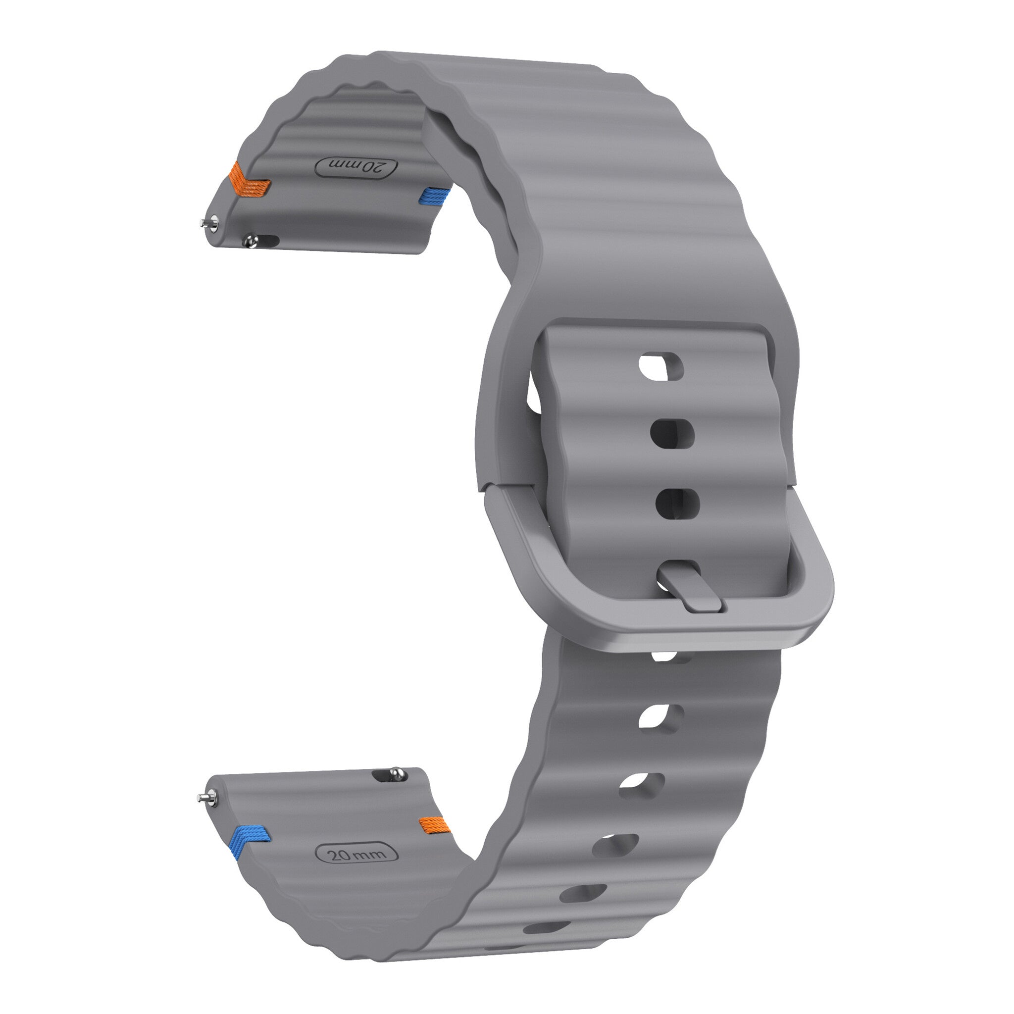 Correa silicona Wave Amazfit Bip 6 (gris oscuro)