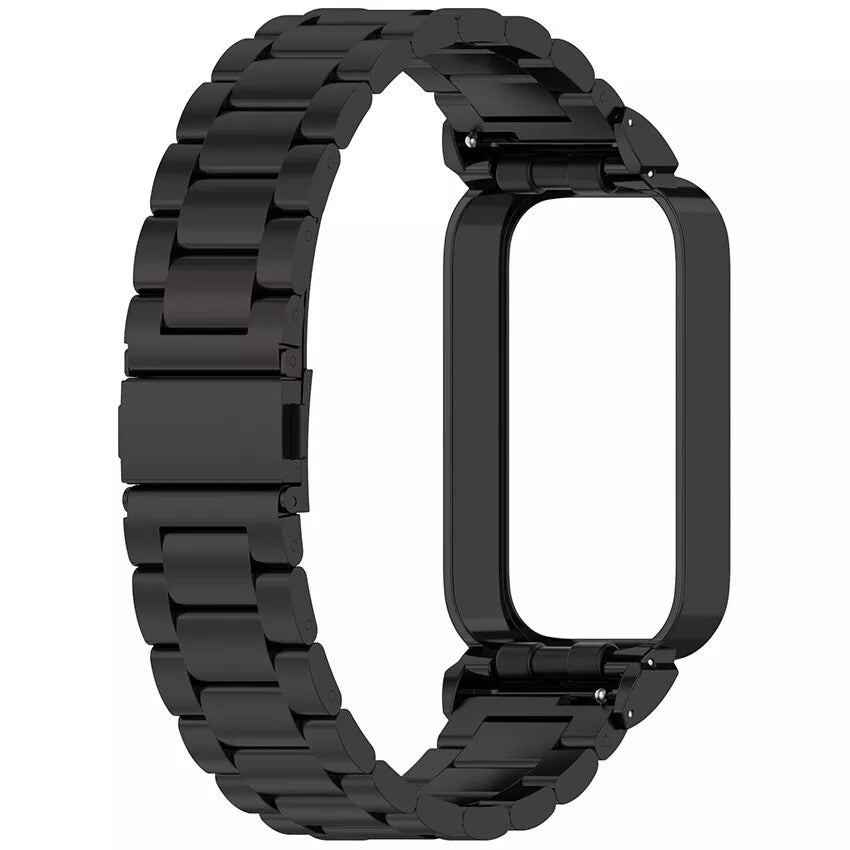 Correa acero Xiaomi Smart Band 9 Active (negra)