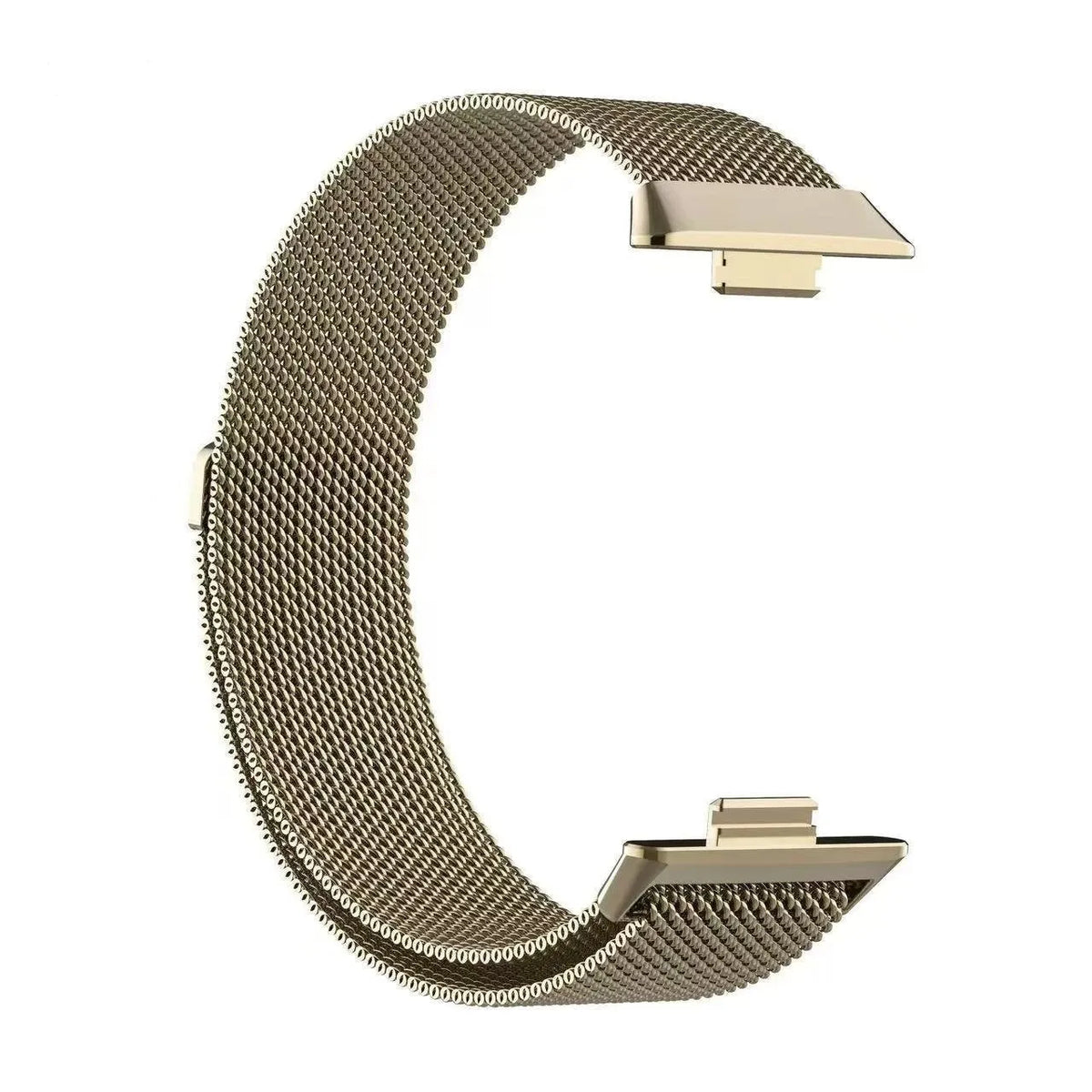 Milanese Strap, starlight, without a watch, 3/4 front view