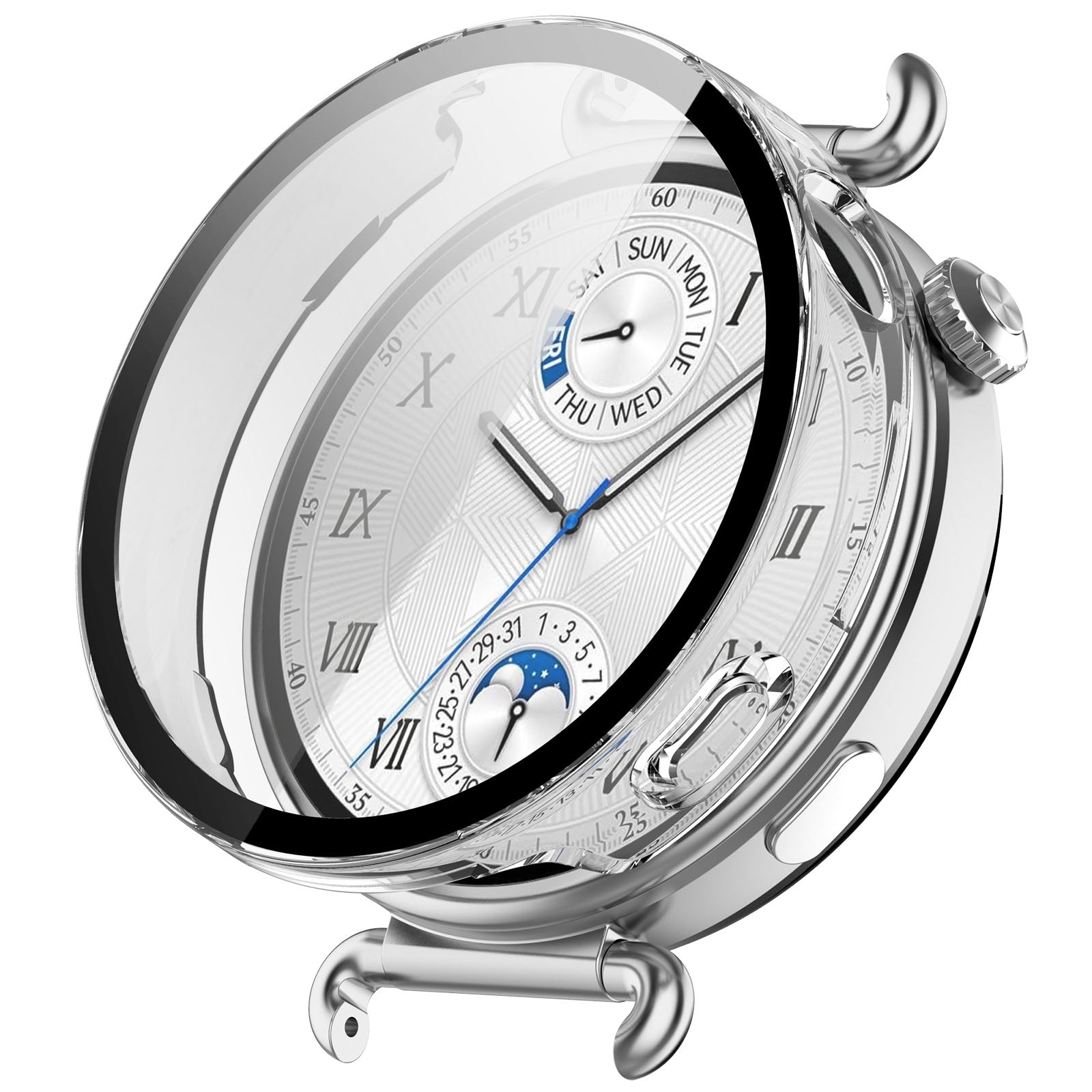Funda con vidrio PC Huawei Watch GT 6 - 41mm (transparente)