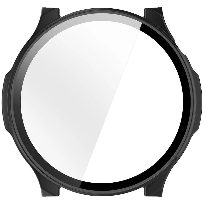 Funda resistente con vidrio Amazfit Balance 2 (negro)