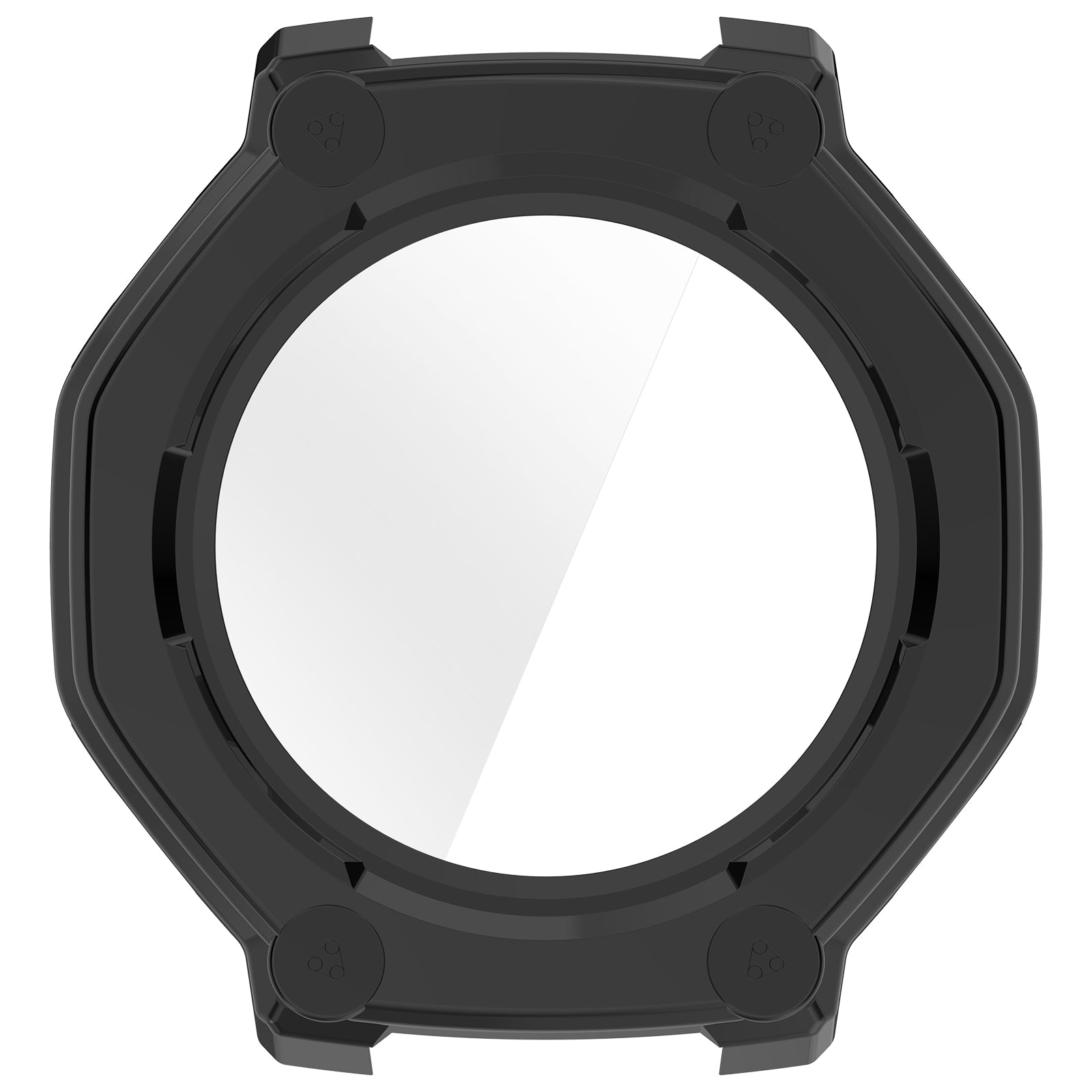 Funda PC con cristal Amazfit T-Rex 3 Pro - 44mm (negro)