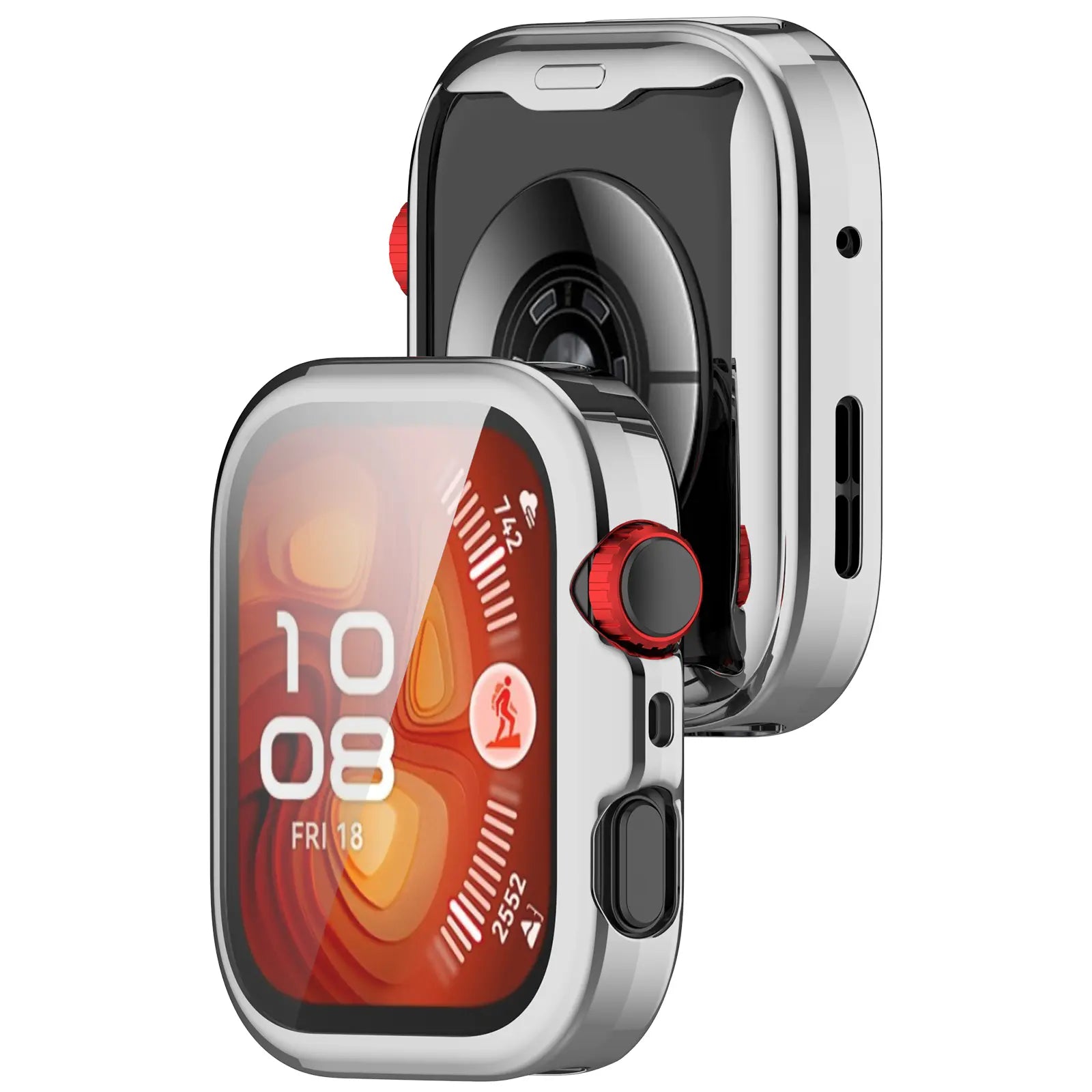 Huawei Watch Fit 5 Pro Protector de pantalla de TPU (Plata)
