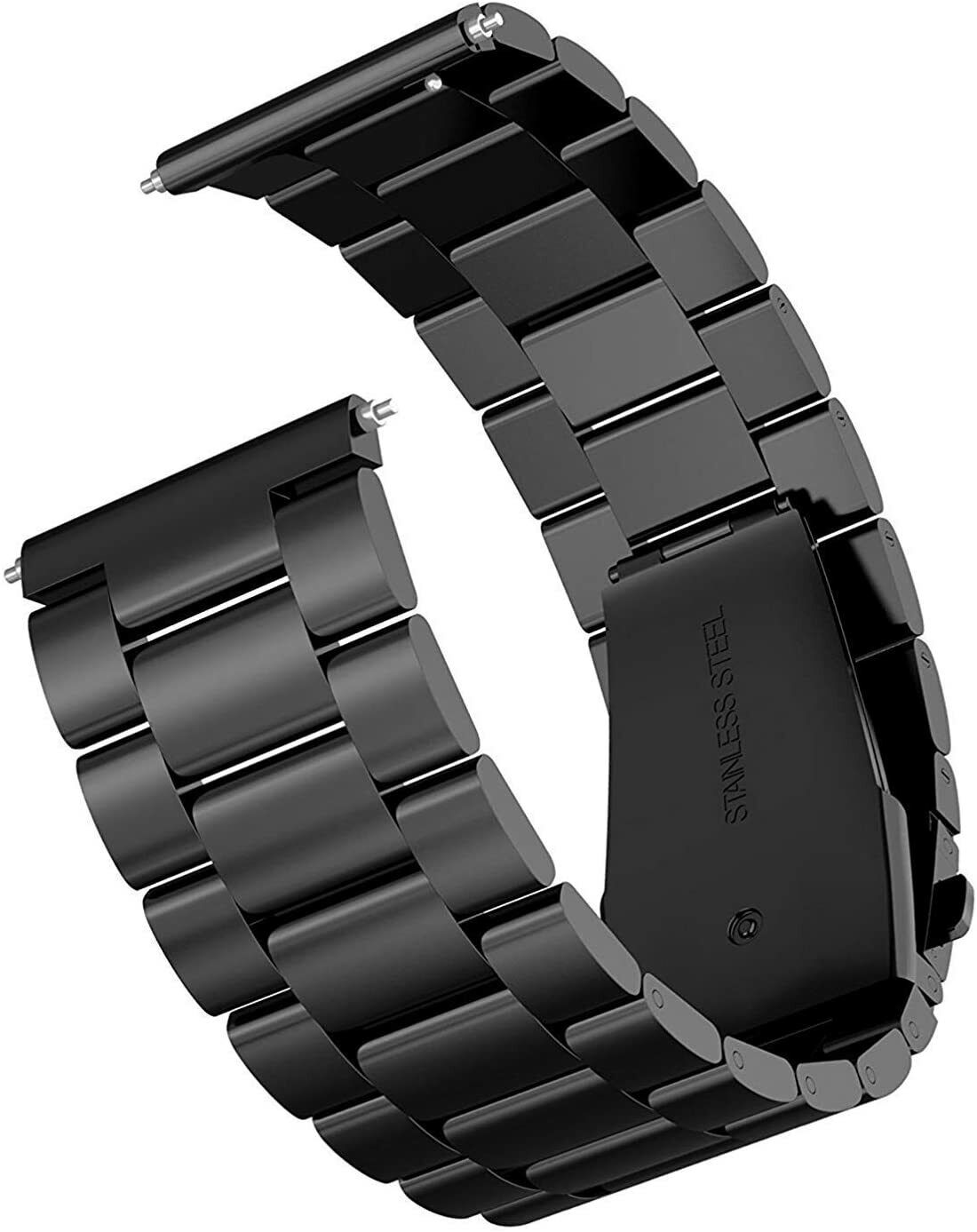 Correa acero Garmin Forerunner 255 (negro)
