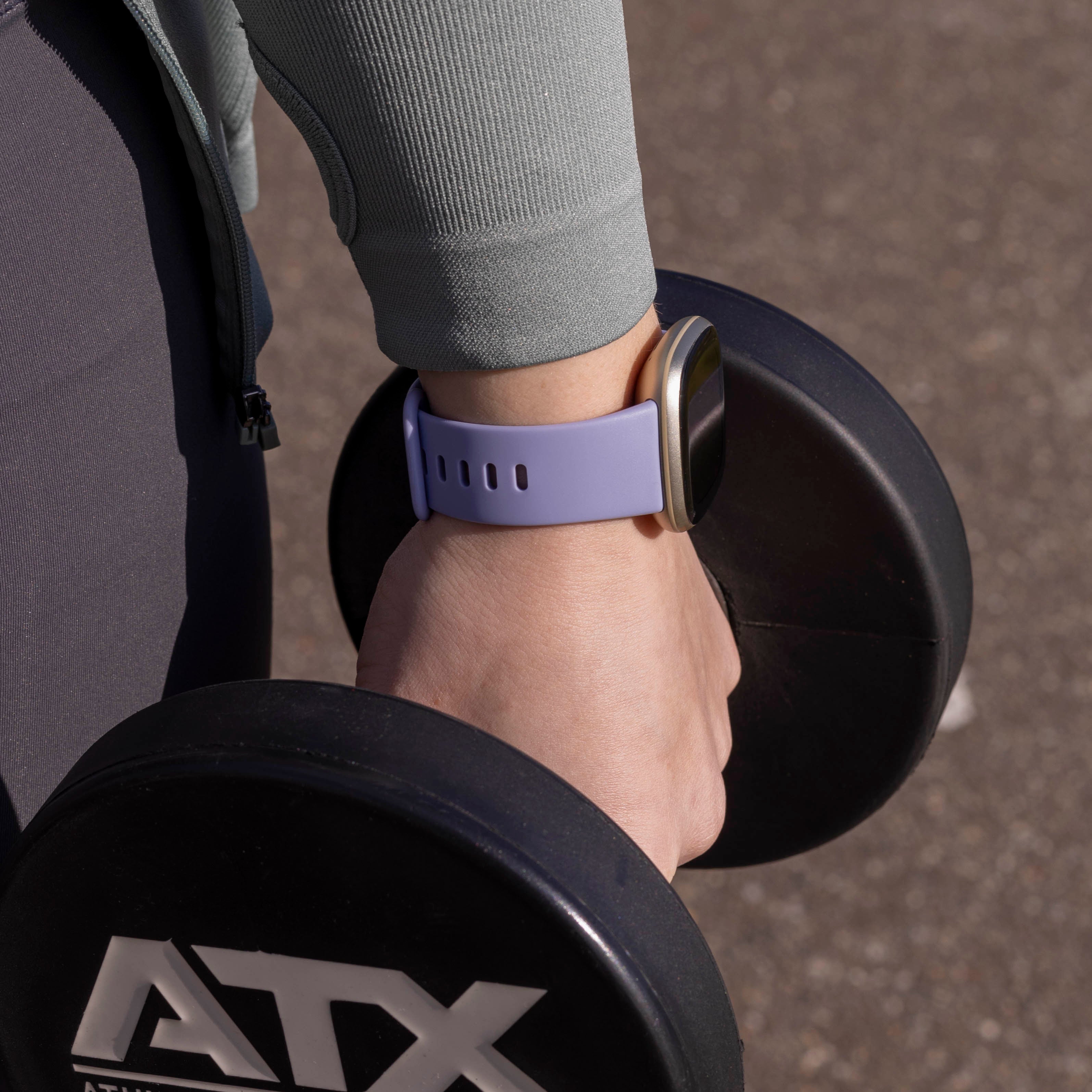 Correa silicona clásica Fitbit Sense 2 (lavanda)