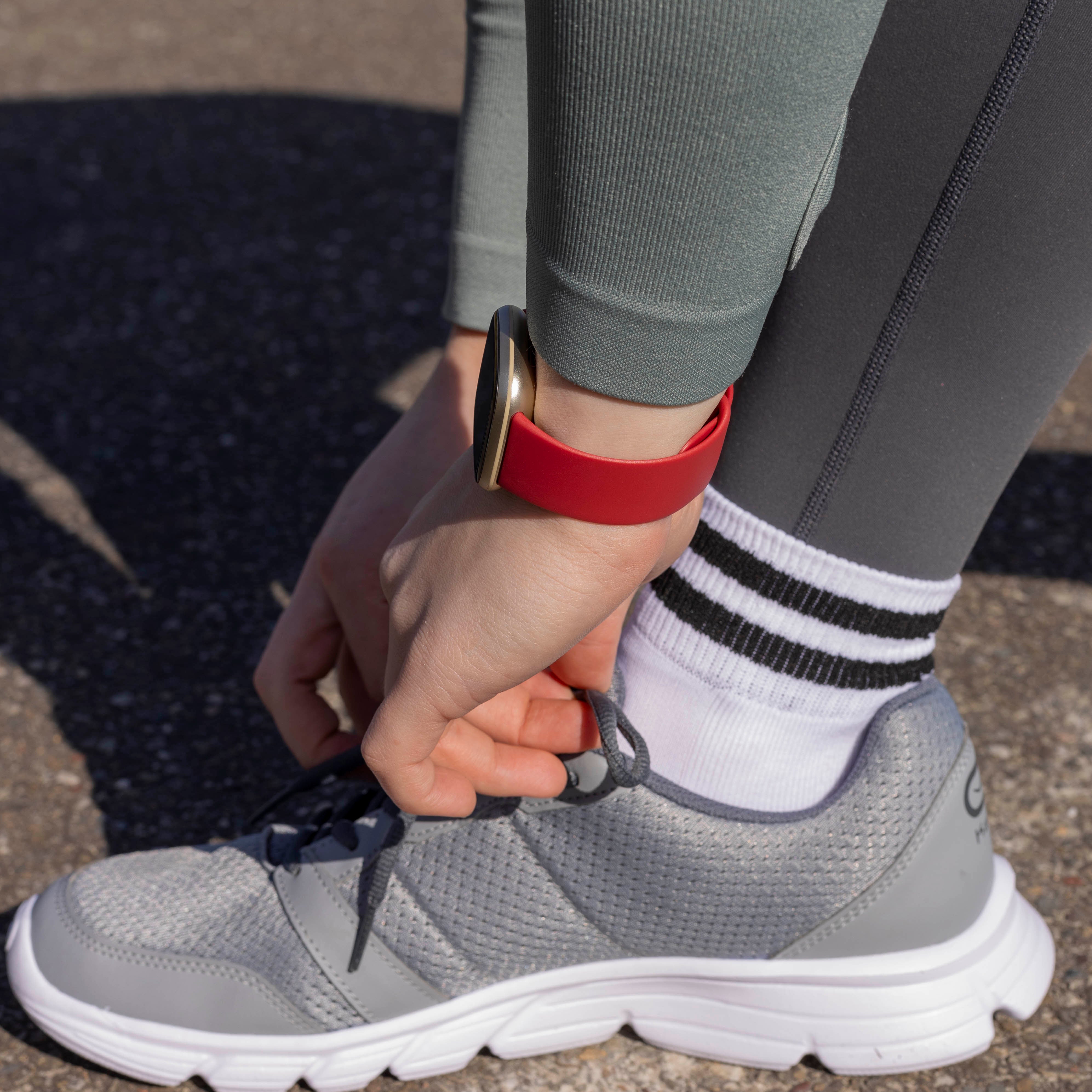 Correa silicona clásica Fitbit Versa 3 (vino rojo)