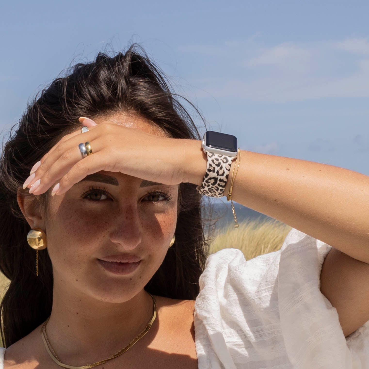 Correa de leopardo Apple Watch