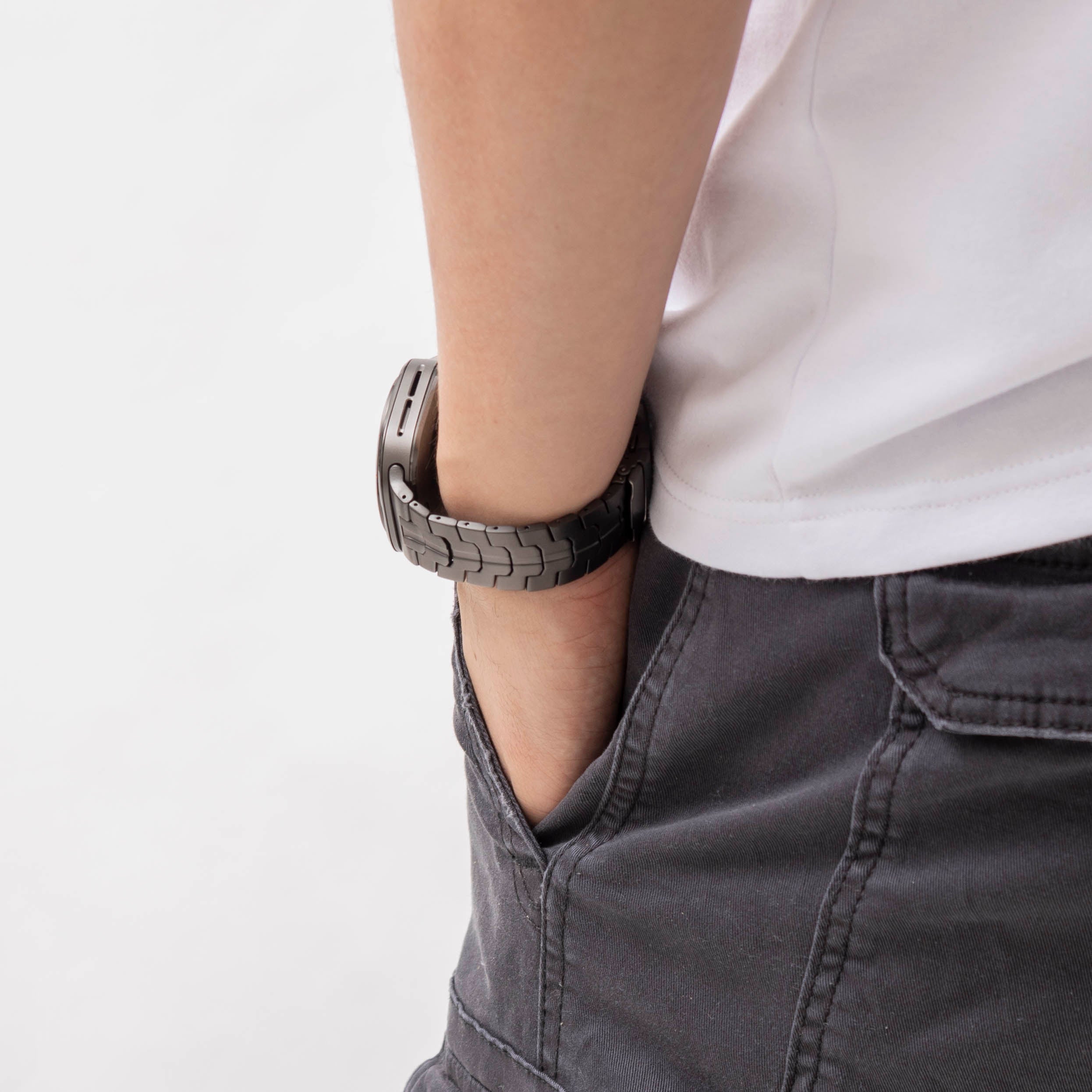 Correa titanio 'Iron' Samsung Galaxy Watch Ultra (grafito)