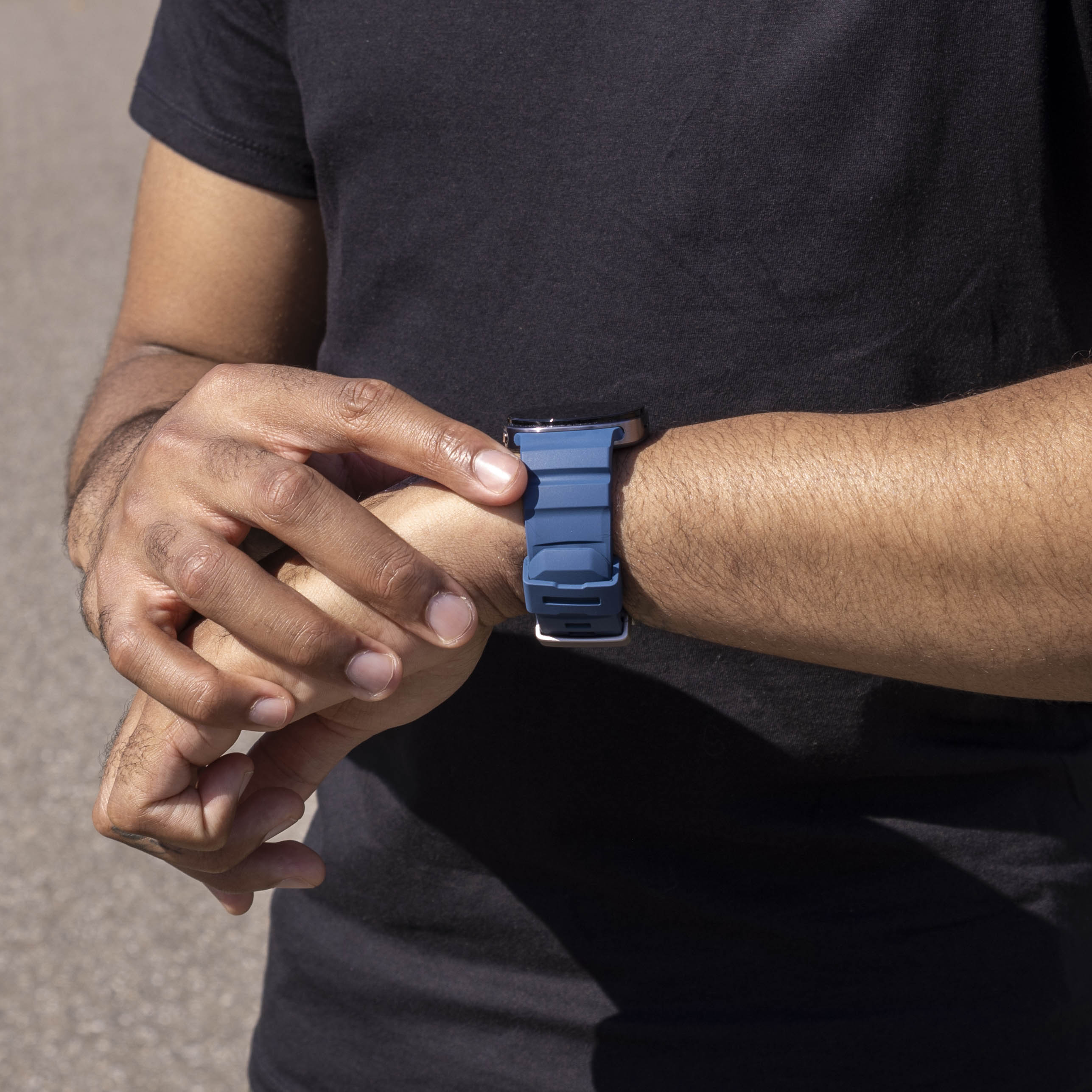 Correa silicona Extreme Samsung Galaxy Watch 8 - 44mm (azul oscuro)