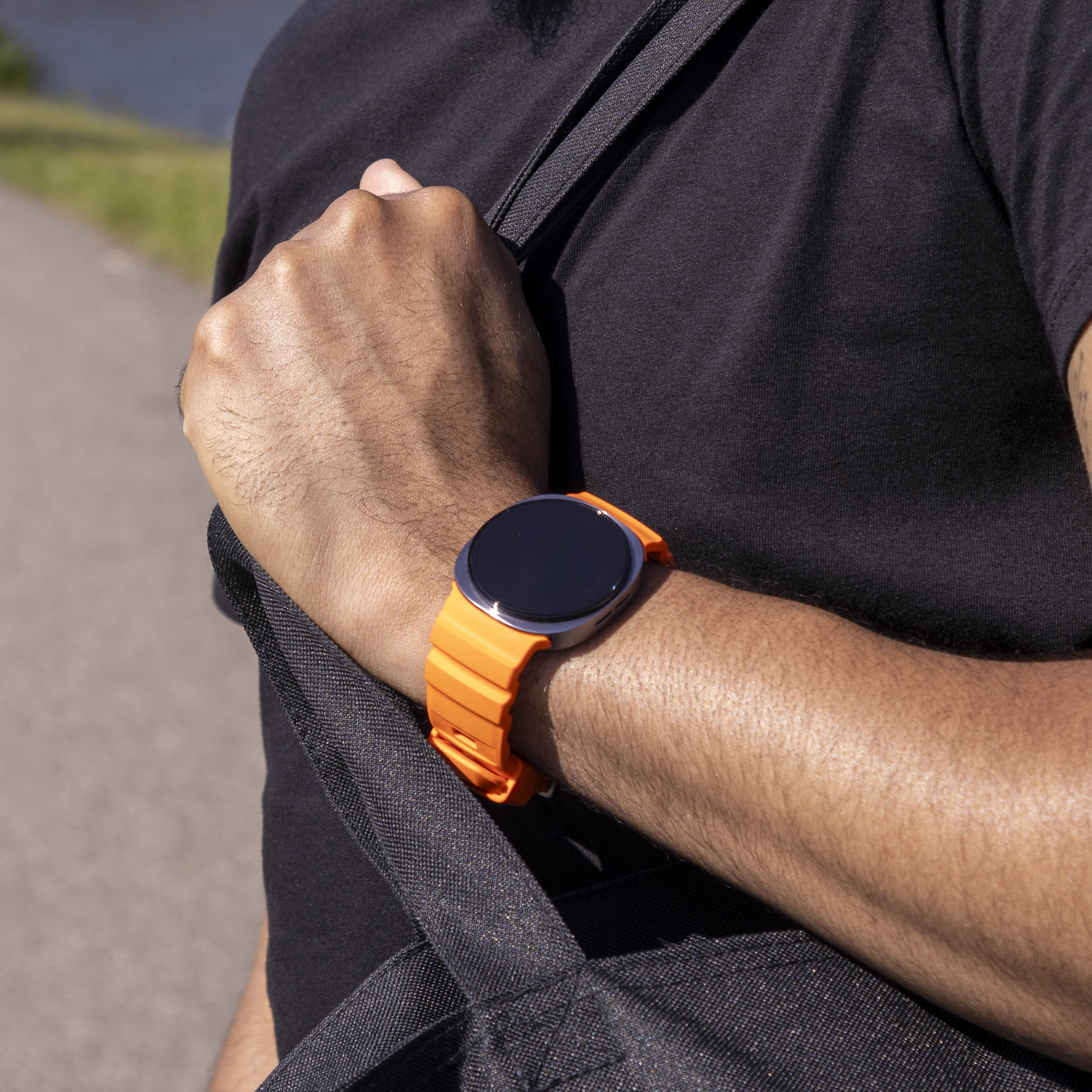 Correa silicona Extreme Samsung Galaxy Watch 8 - 40mm (naranja)