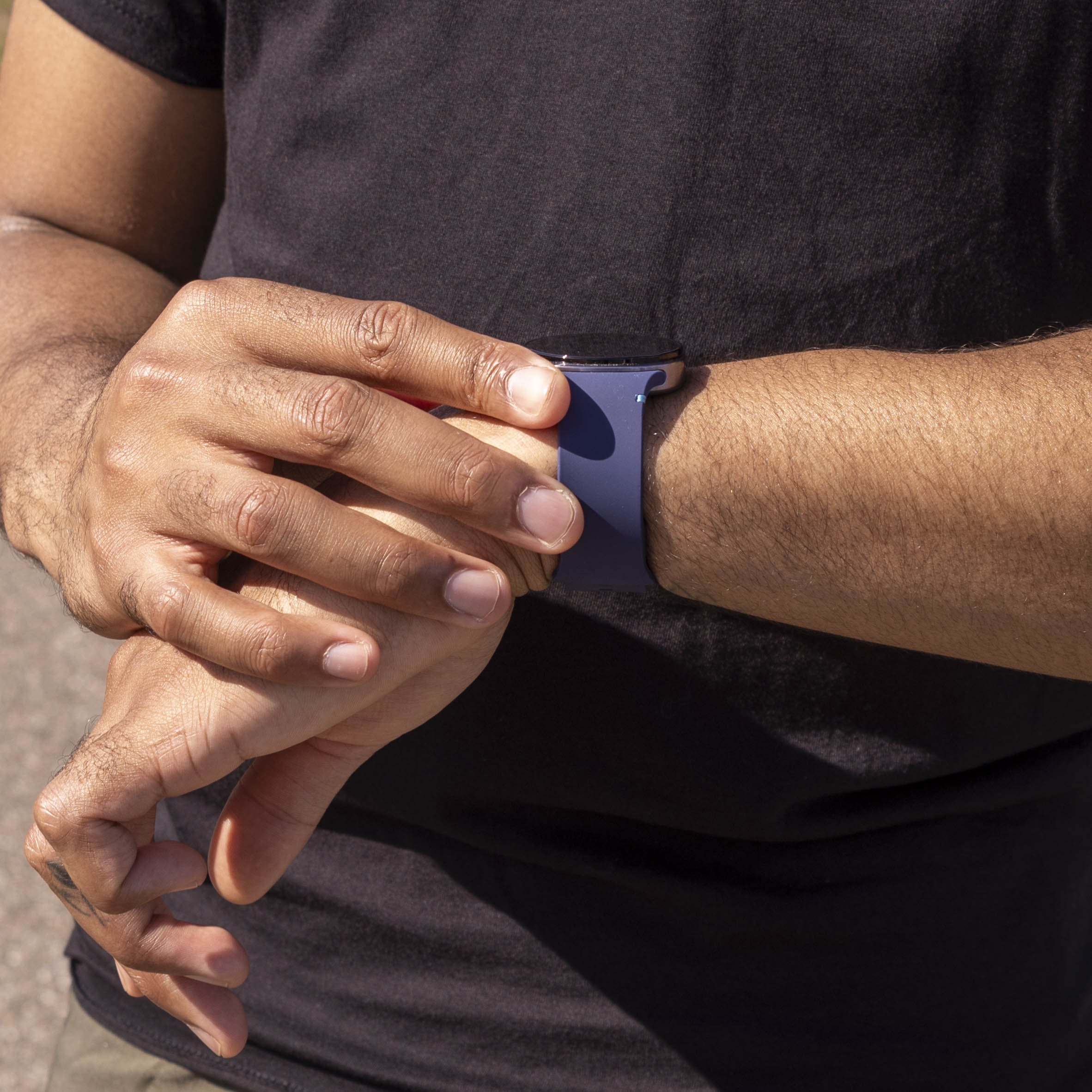 Correa silicona Samsung Galaxy Watch 8 Classic (azul oscuro)