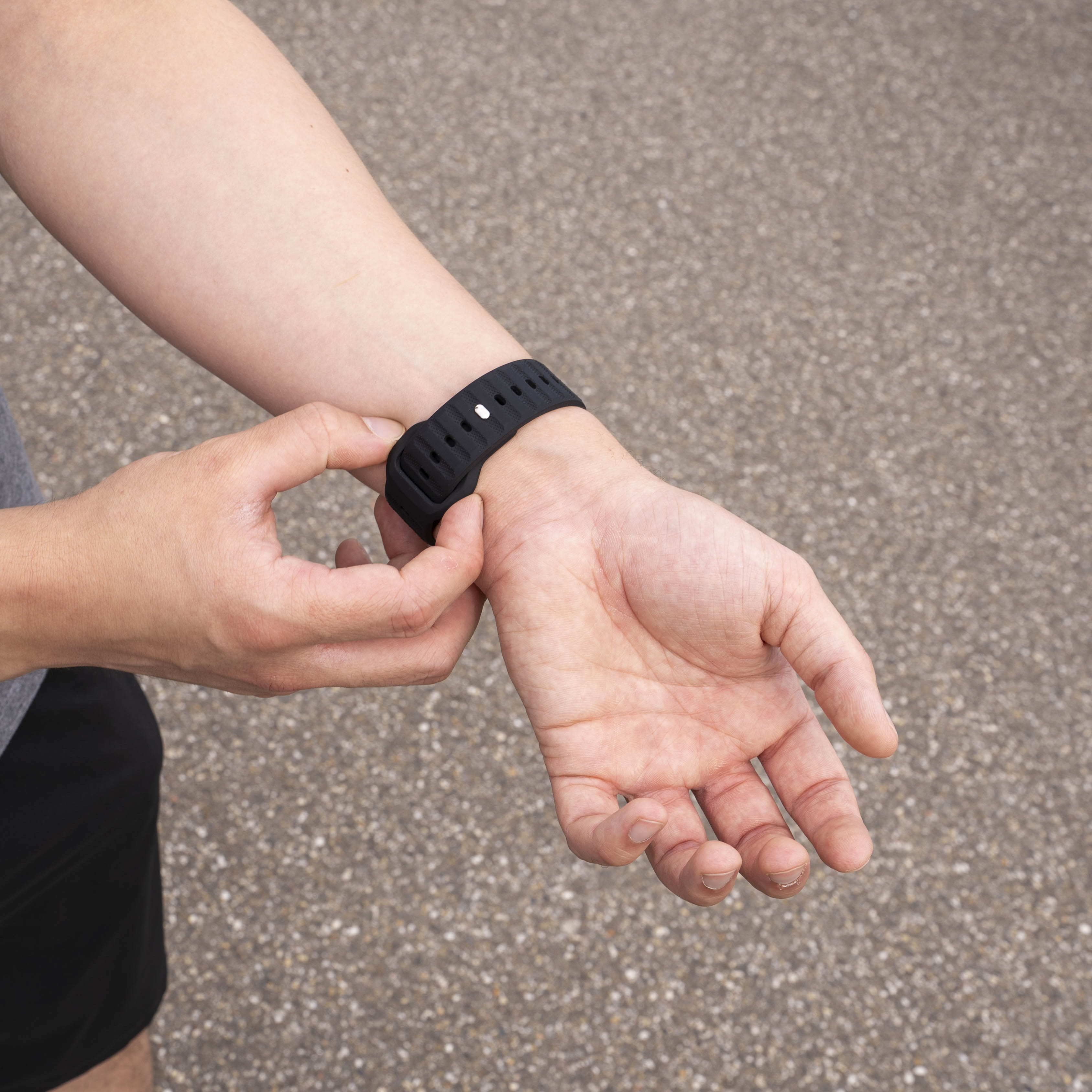 Correa silicona outdoor Samsung Galaxy Watch 8 - 44mm (negro)