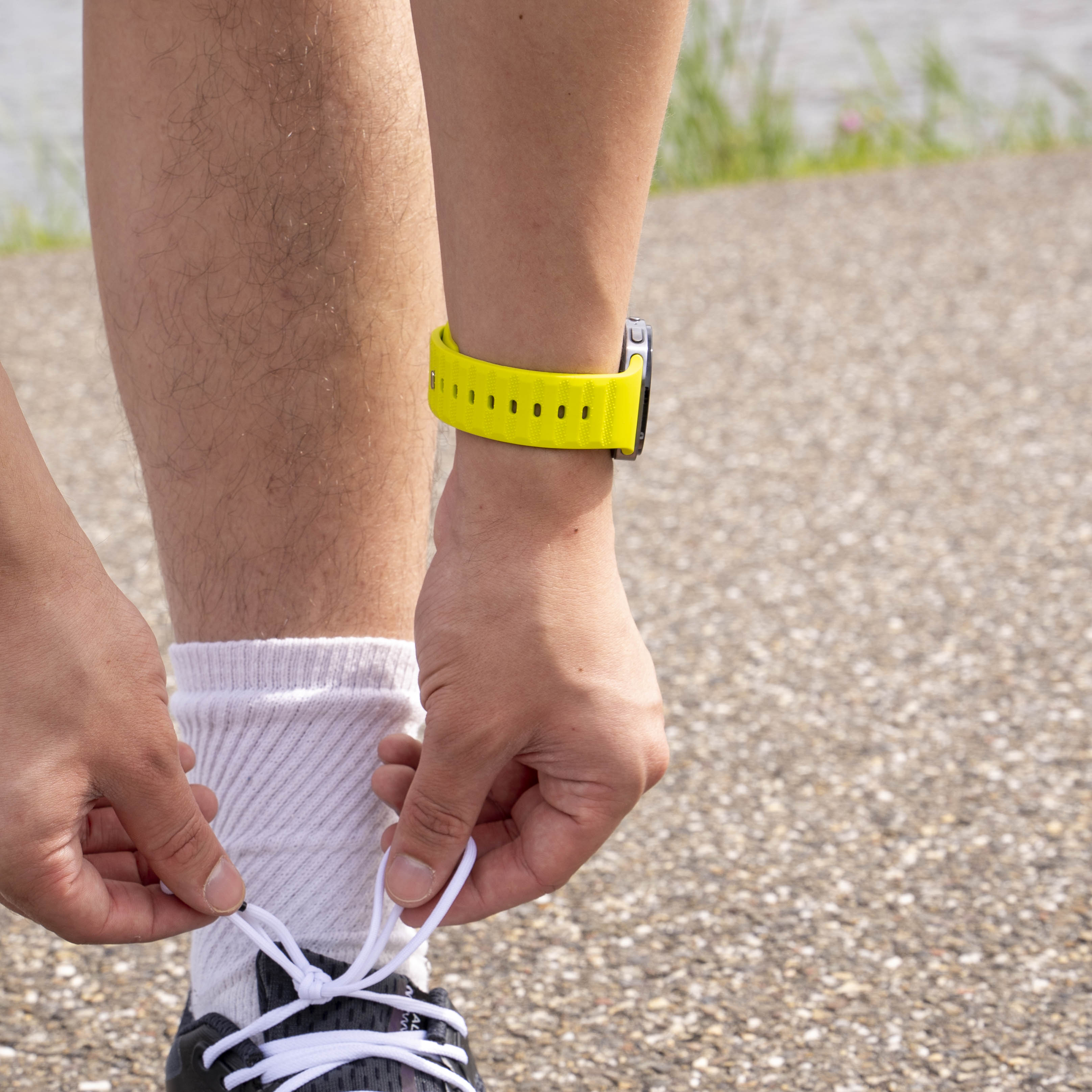 Correa silicona outdoor Samsung Galaxy Watch 8 - 44mm (lima)