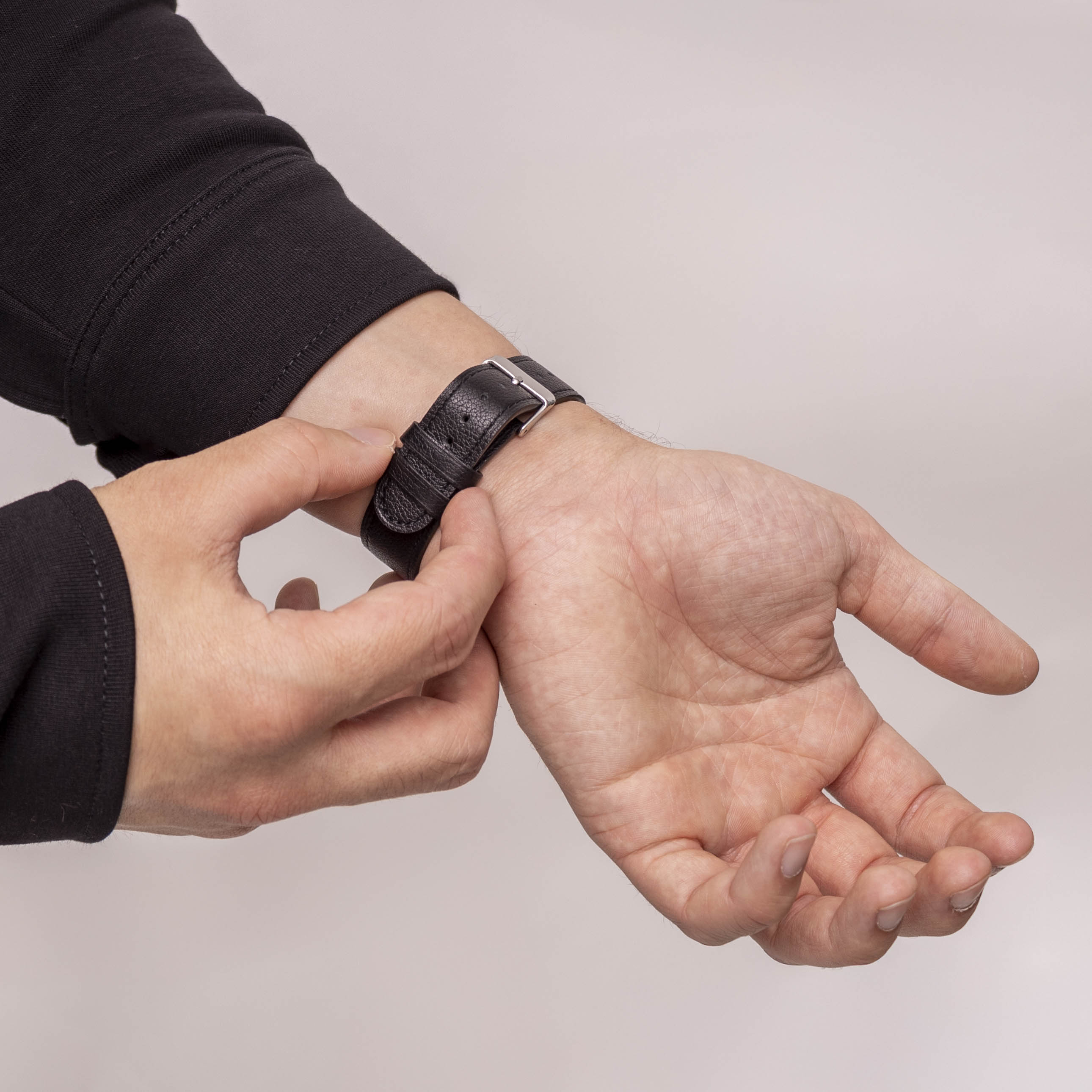 Correa cuero Modern Samsung Galaxy Watch 8 - 44mm (negro)