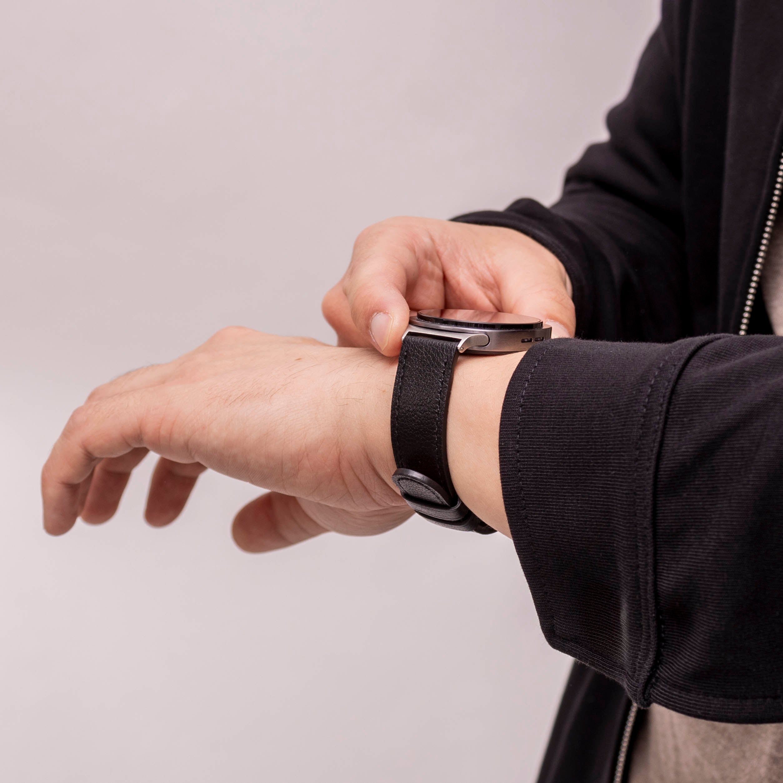 Correa cuero Modern Samsung Galaxy Watch 8 - 44mm (negro)