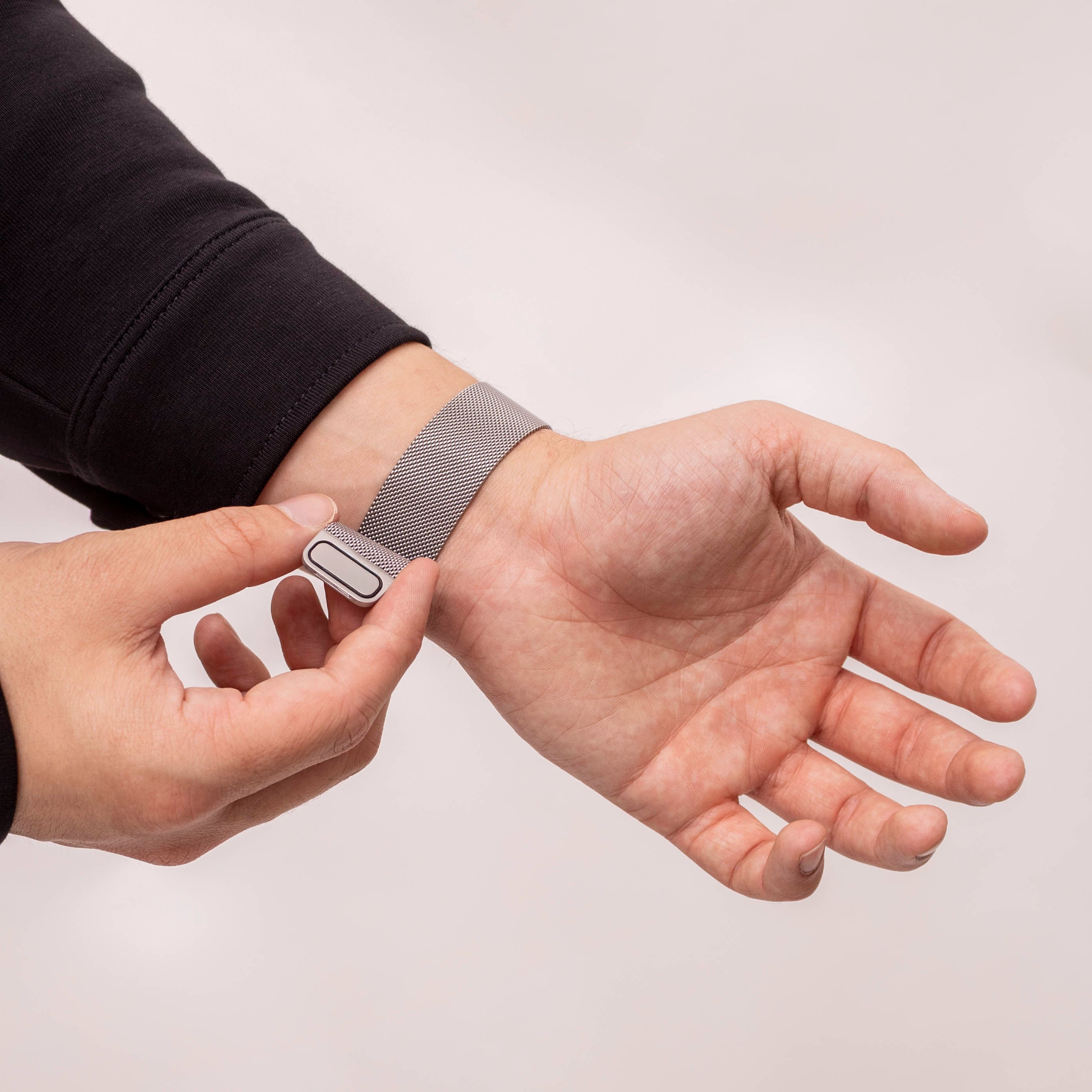 Correa milanesa Samsung Galaxy Watch 8 - 44mm (plateado)