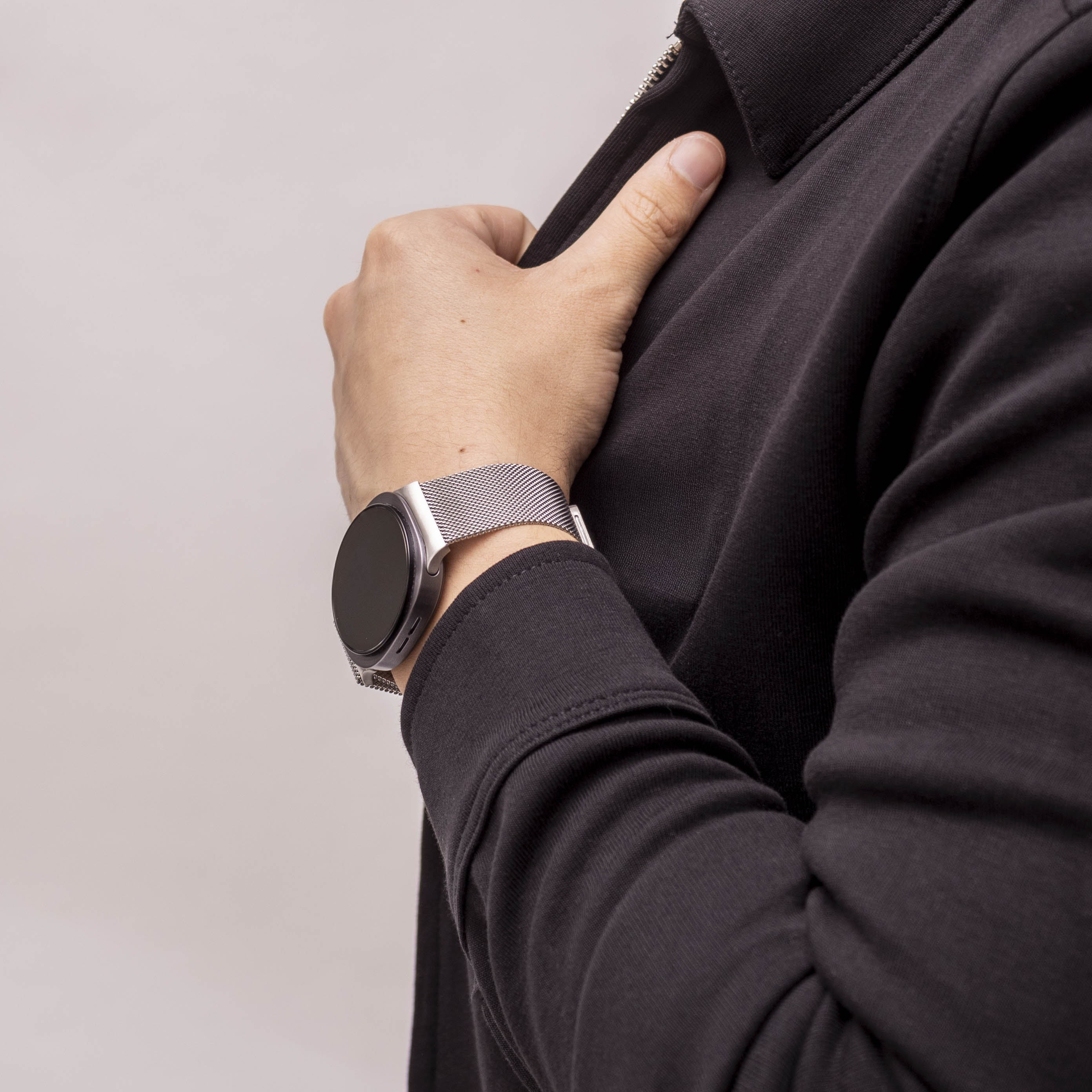 Correa milanesa Samsung Galaxy Watch 8 - 44mm (plateado)