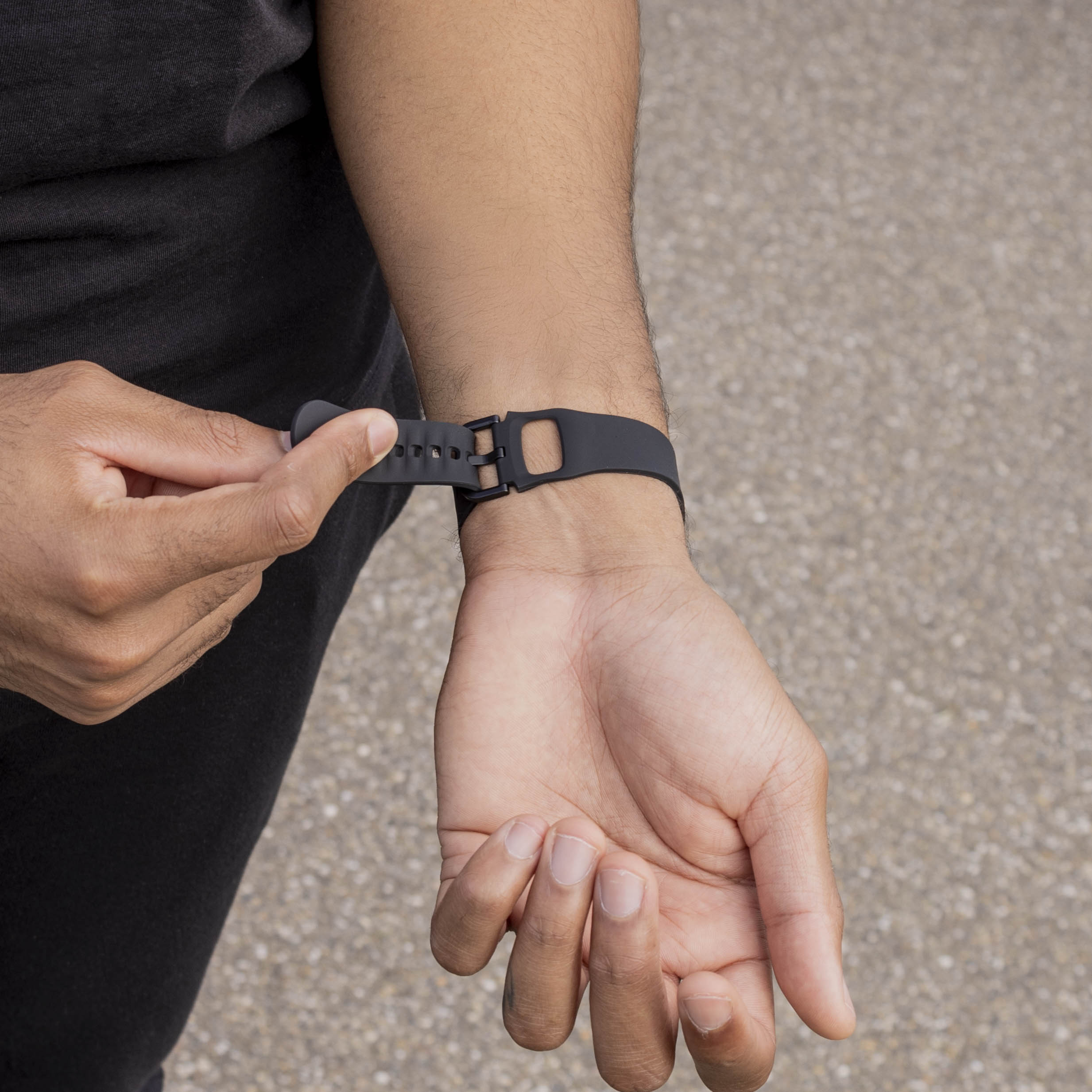 Correa silicona Samsung Galaxy Watch 8 Classic (negro)