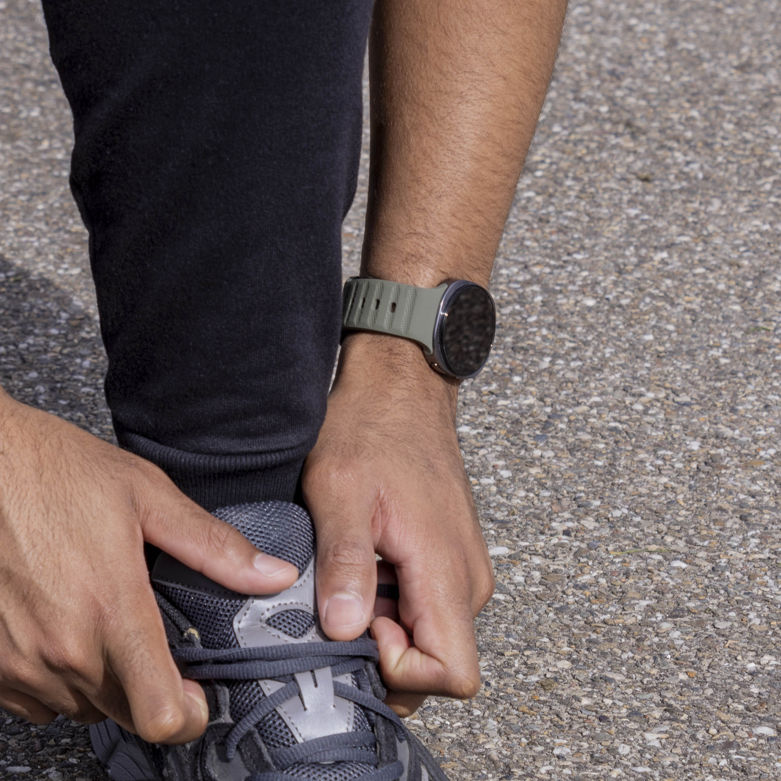 Correa silicona outdoor Samsung Galaxy Watch 8 - 44mm (verde oscuro)